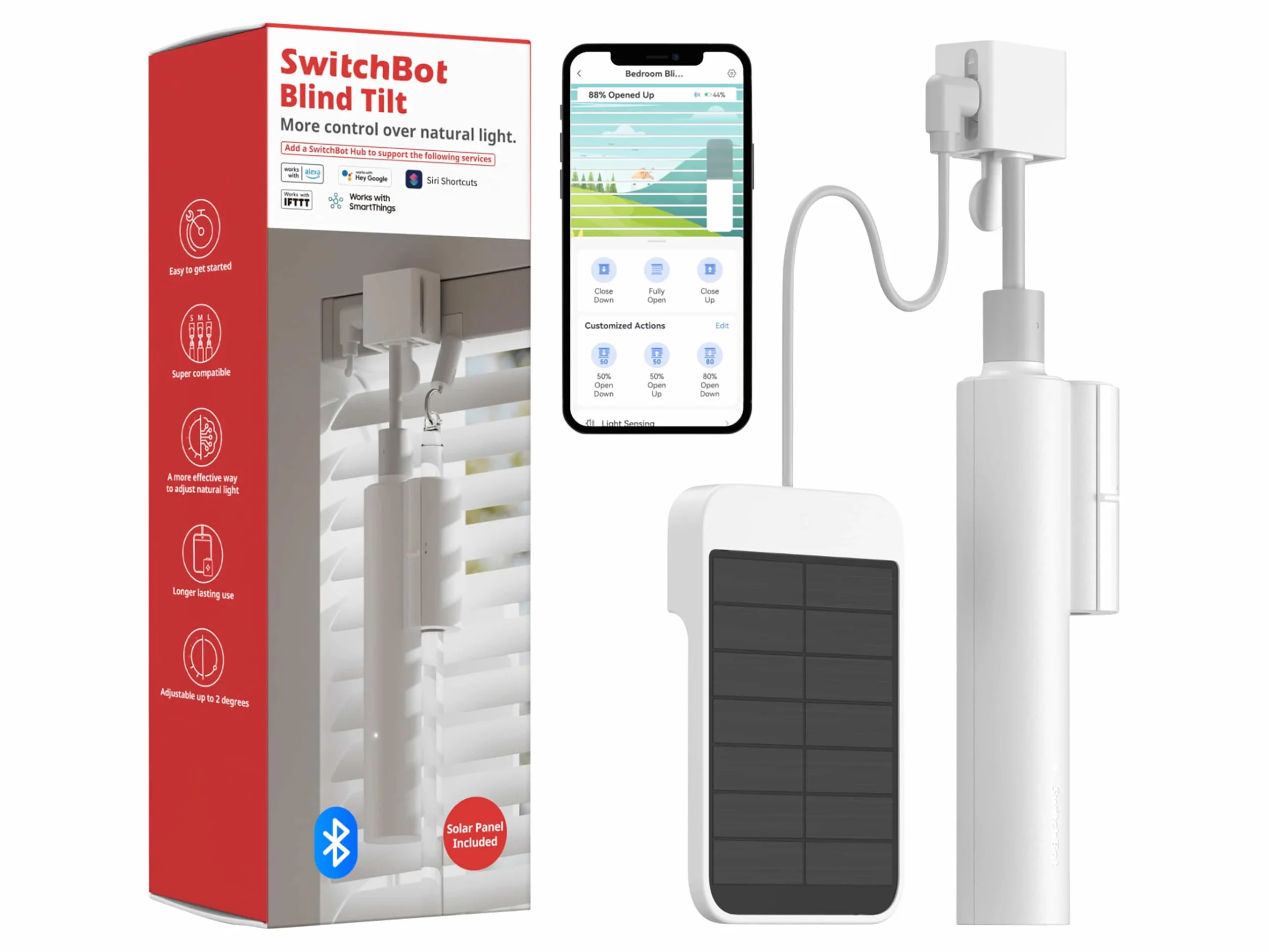 SwitchBot Blind Tilt inteligentny elektryczny system sterowania żaluzjami