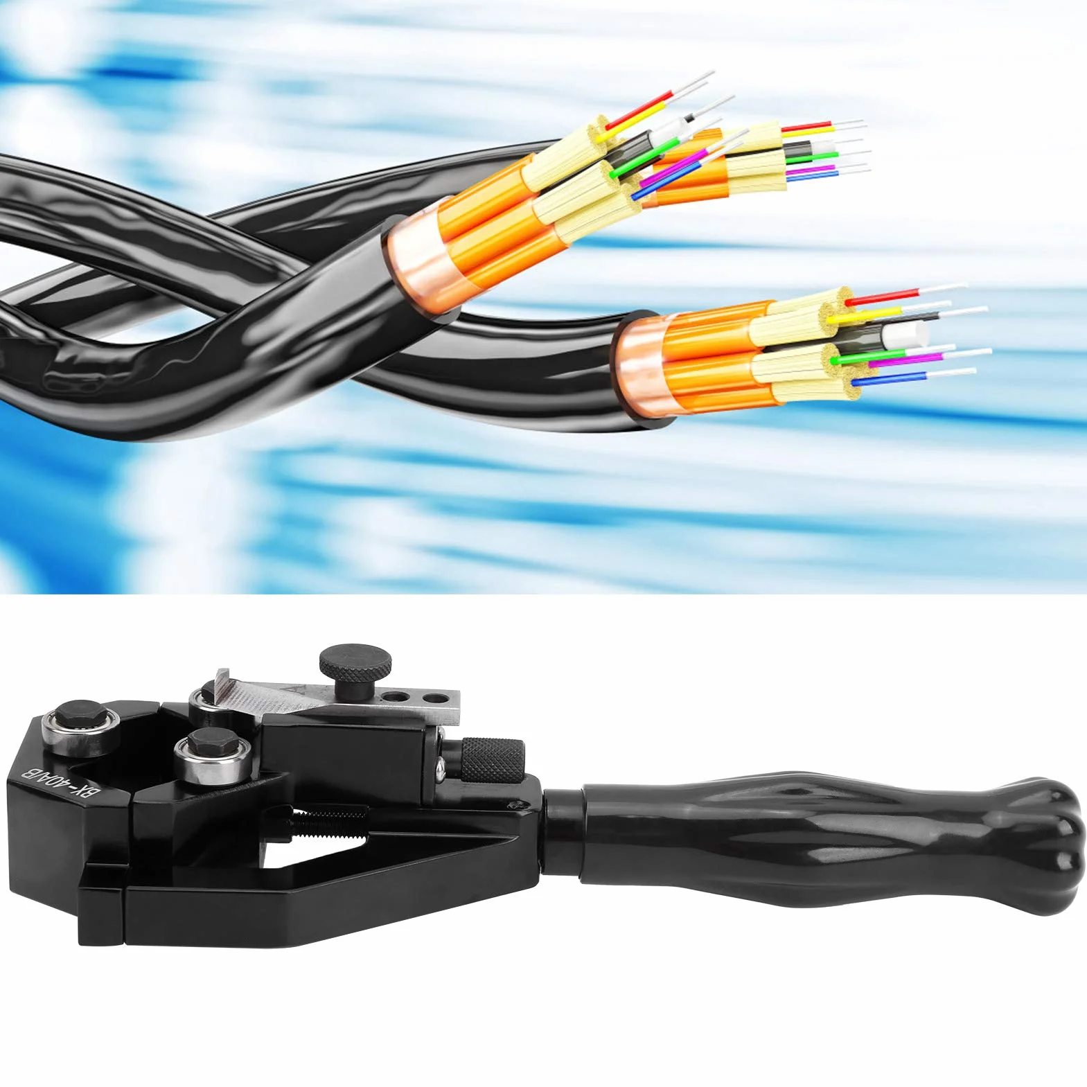 Narzędzie ręczne do zdejmowania izolacji Przecinak do kabli Wielofunkcyjne ergonomiczne szczypce do zdejmowania izolacji dla elektryka Przemysłowe Gospodarstwo domowe Stop