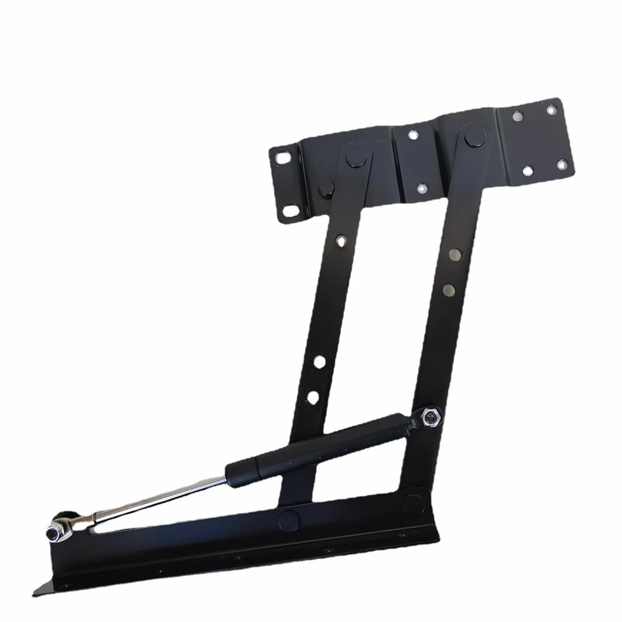Zawias hydrauliczny składany stołowy regulowany czarny 2 szt