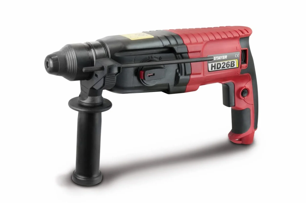 Stayer Profesional Hd 26 Bk młot udarowo-obrotowy, SDS-Plus, 800 W, 0-5300 cali/min, 2,8 J, 2,8 kg