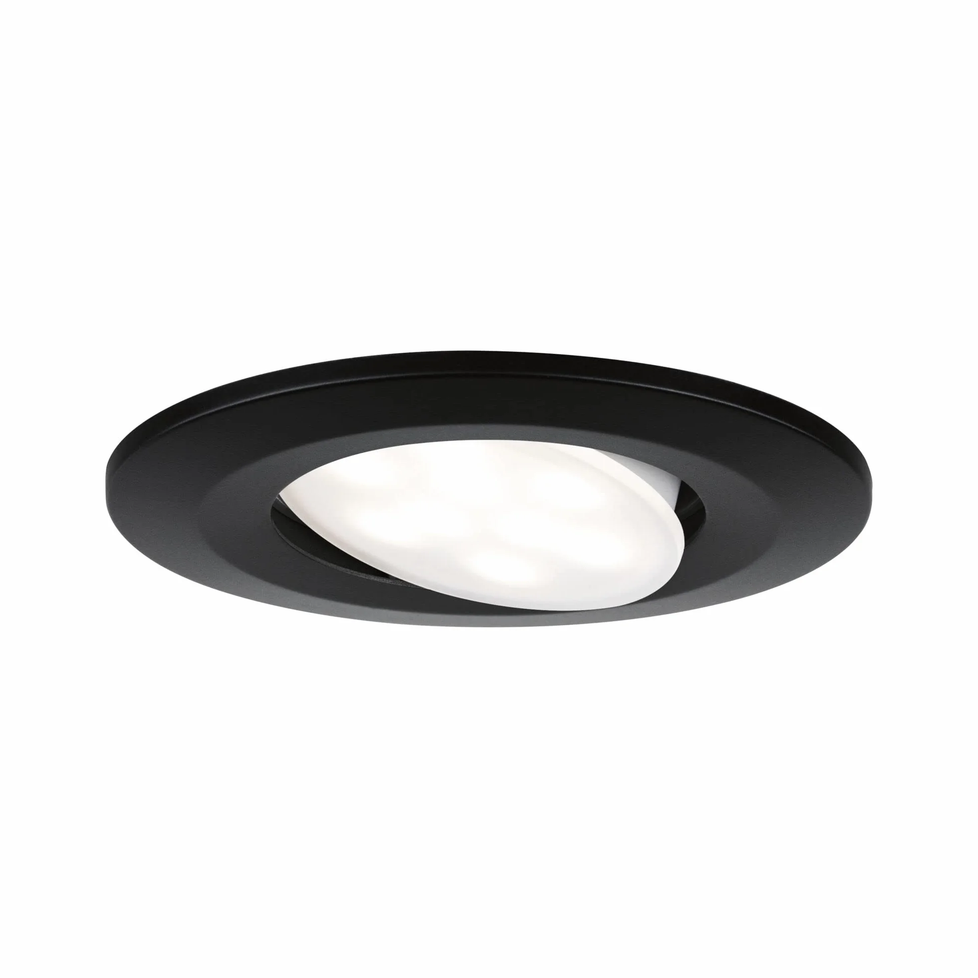 Paulmania LED oprawa wpuszczana Calla zestaw 3 szt. IP65 90mm 30° 550lm White Switch 5W czarny matowy 3000K