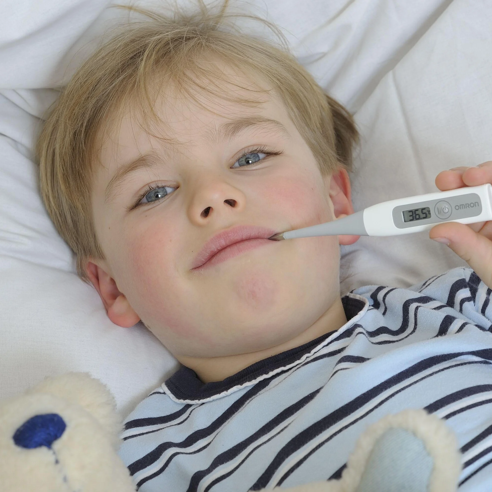 OMRON Flex Temp Smart Termometr Cyfrowy wodoodporny z elastyczną końcówką pomiar w 10 sekund