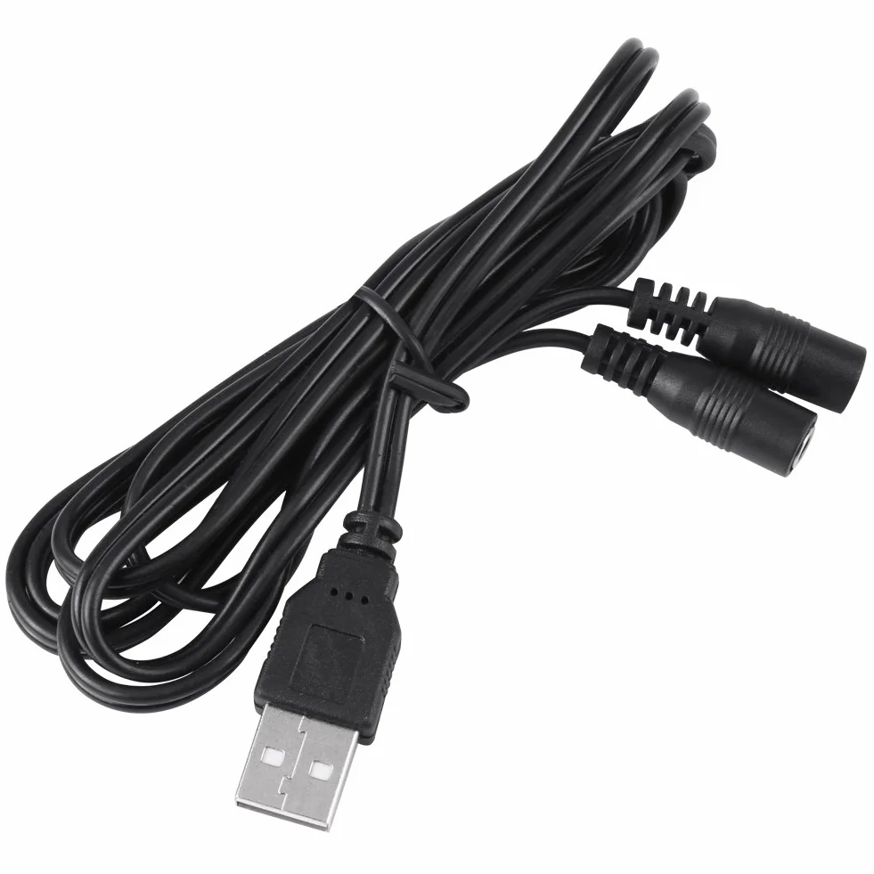 Mata grzewcza USB 5V 1 para Czarny elektryczny element grzewczy z włókna węglowego