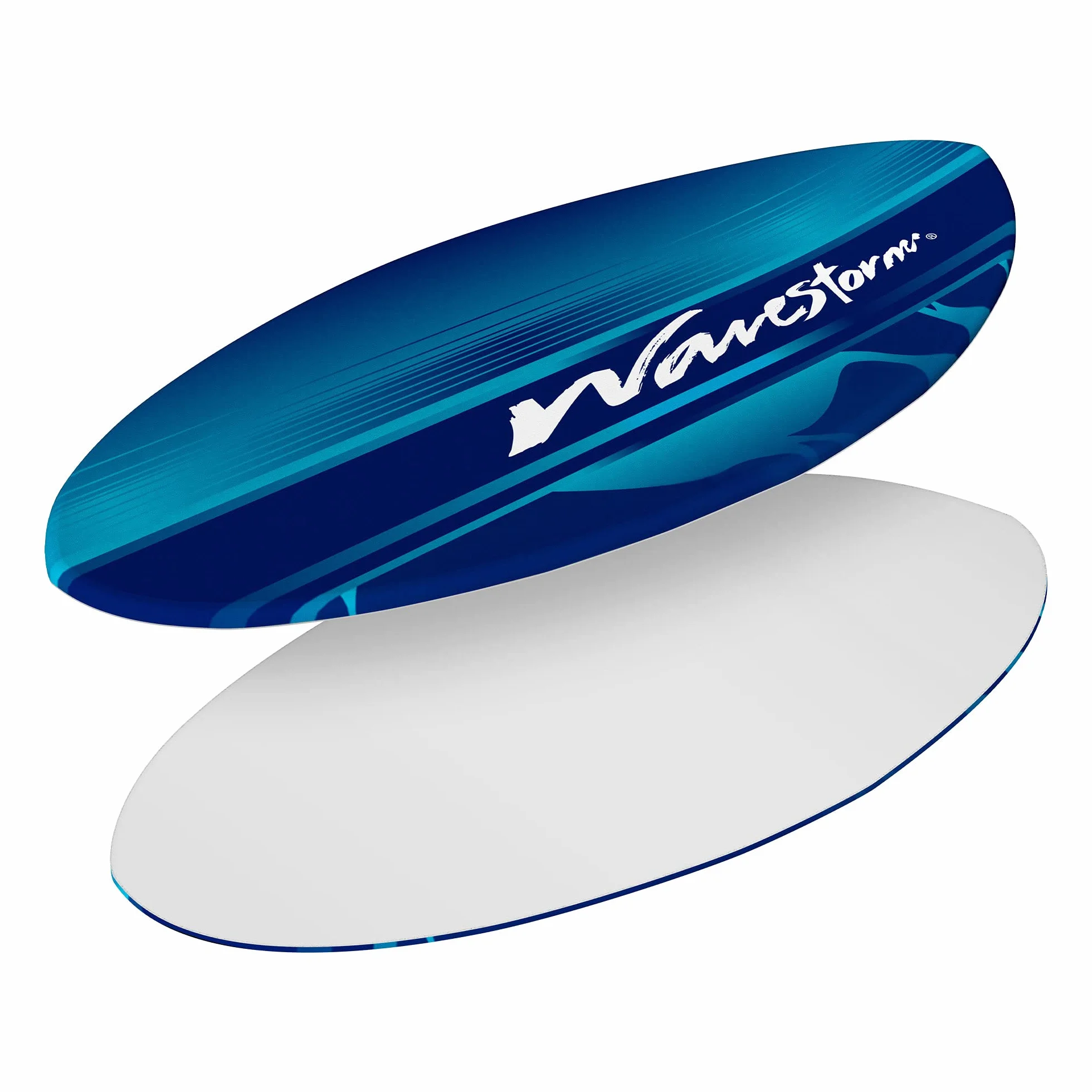 Wavestorm Skimboard piankowy 122 cm | Skimboard dla początkujących i wszystkich poziomów do skakania, surfingu i bodyboardu, niebieski Skimboard