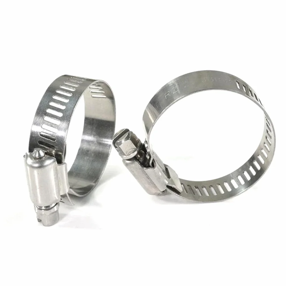 Opaski zaciskowe, 10 szt. regulowanych zacisków śrubowych ze stali nierdzewnej 304 o średnicy 8-152 mm do rur i węży(59 82 mm)