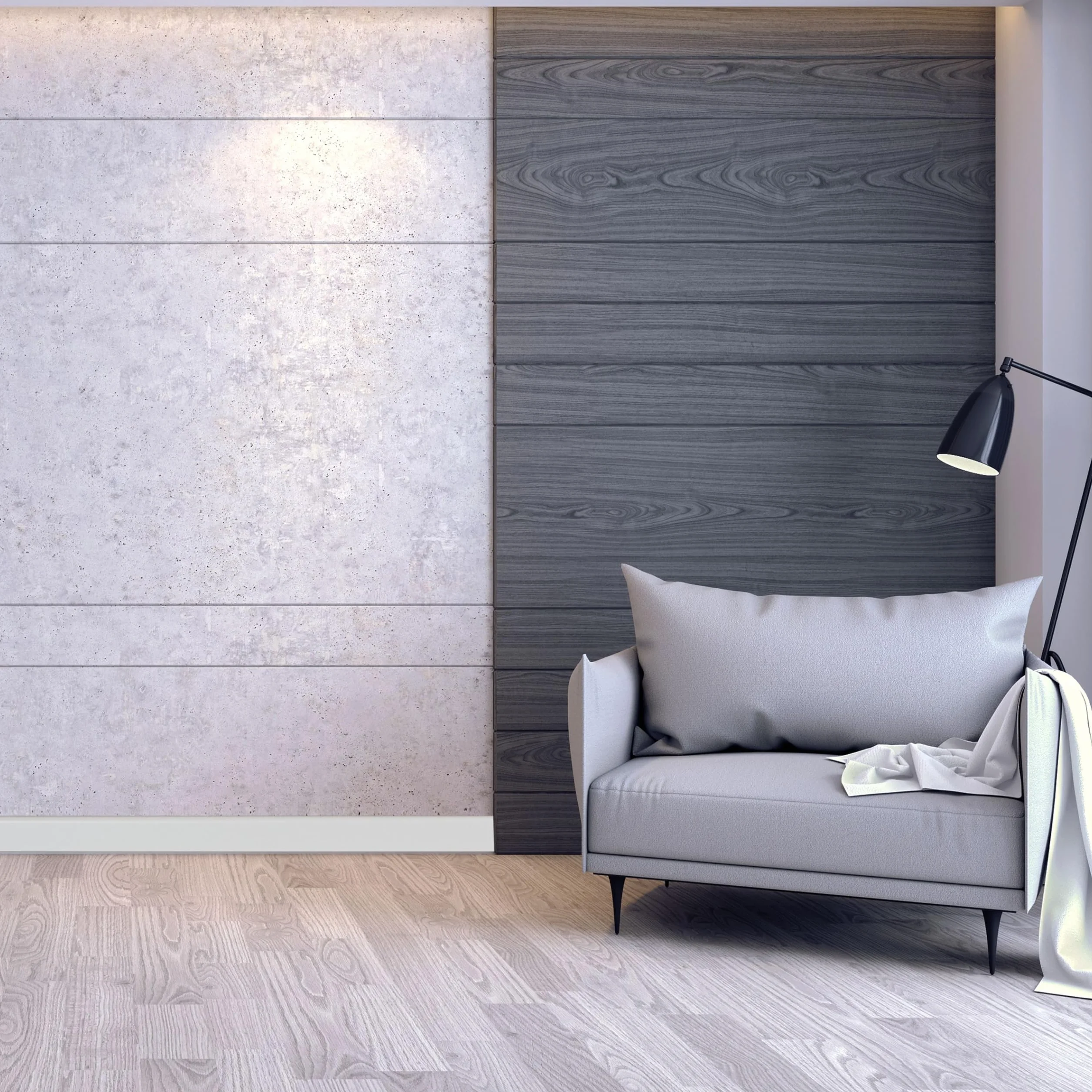 PROVISTON | Listwa przypodłogowa | zaokrąglony profil | 10 x 100 x 2000 mm | folia MDF | biała | nowoczesna listwa przypodłogowa | 2 metry
