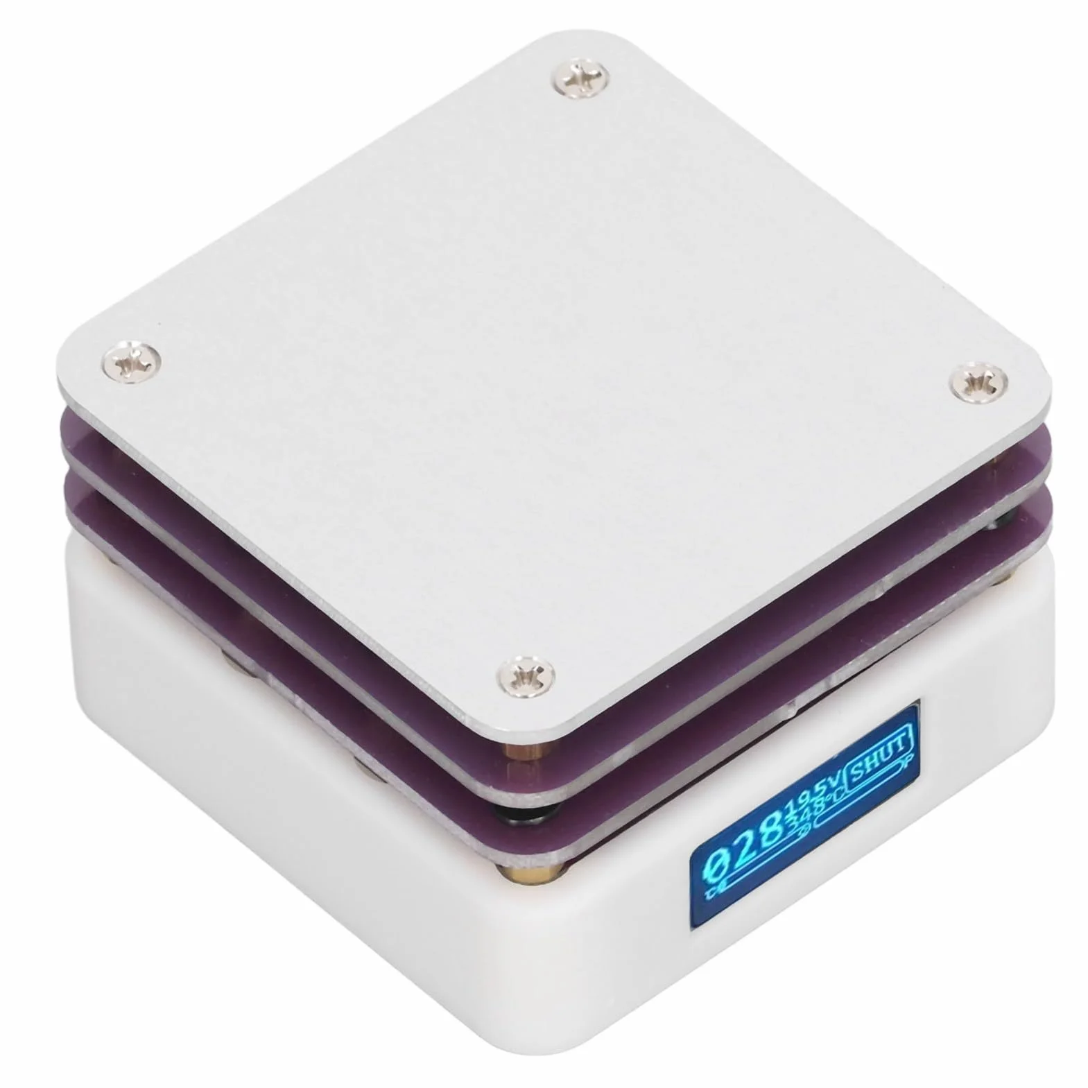 Mini elektryczna płyta grzewcza do lutowania stacja z ekranem LED do naprawy elektronicznej
