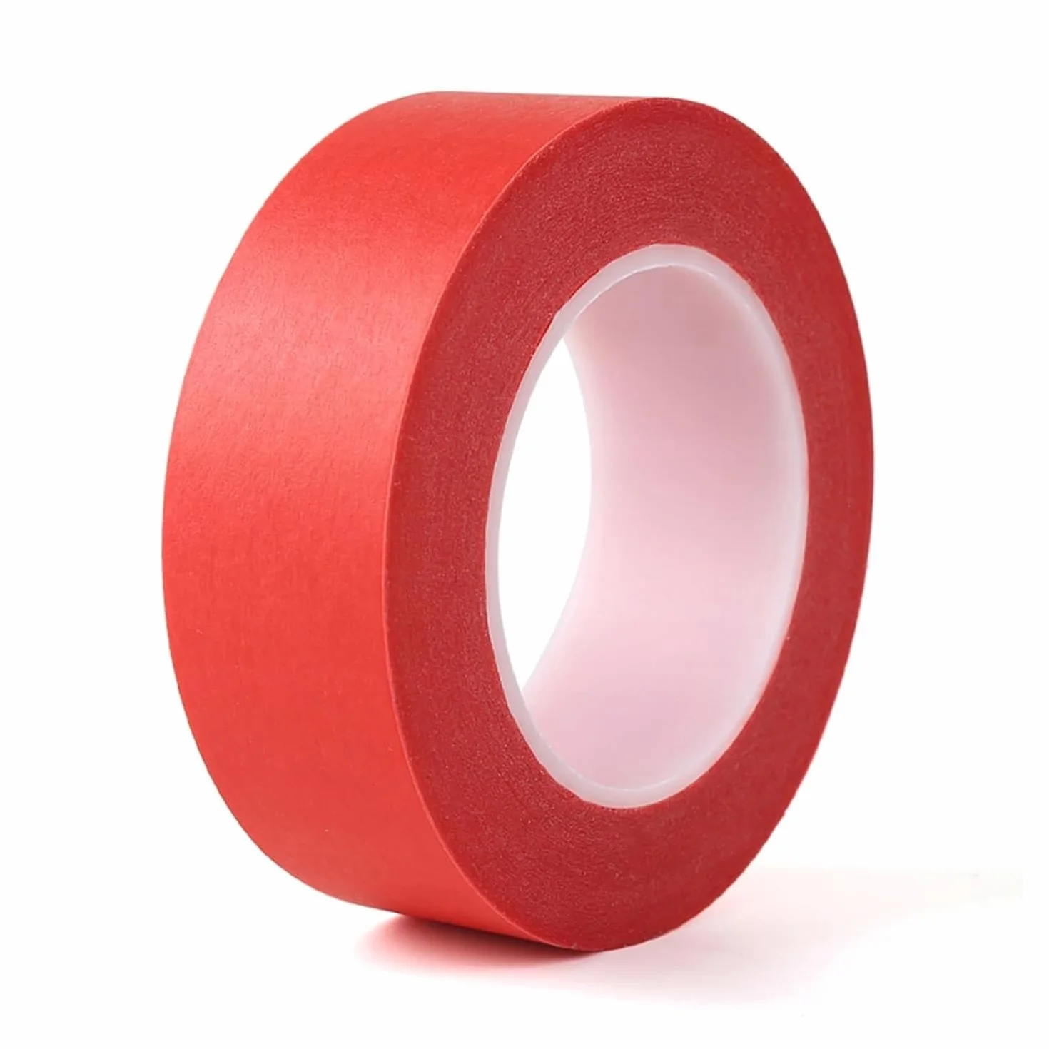RedLine Pro – taśma malarska | 15 mm x 50 m | czerwony papier krepowy | klej akrylowy | łatwy do usunięcia | taśma ochronna i malarska zapewnia precyzyjne krawędzie