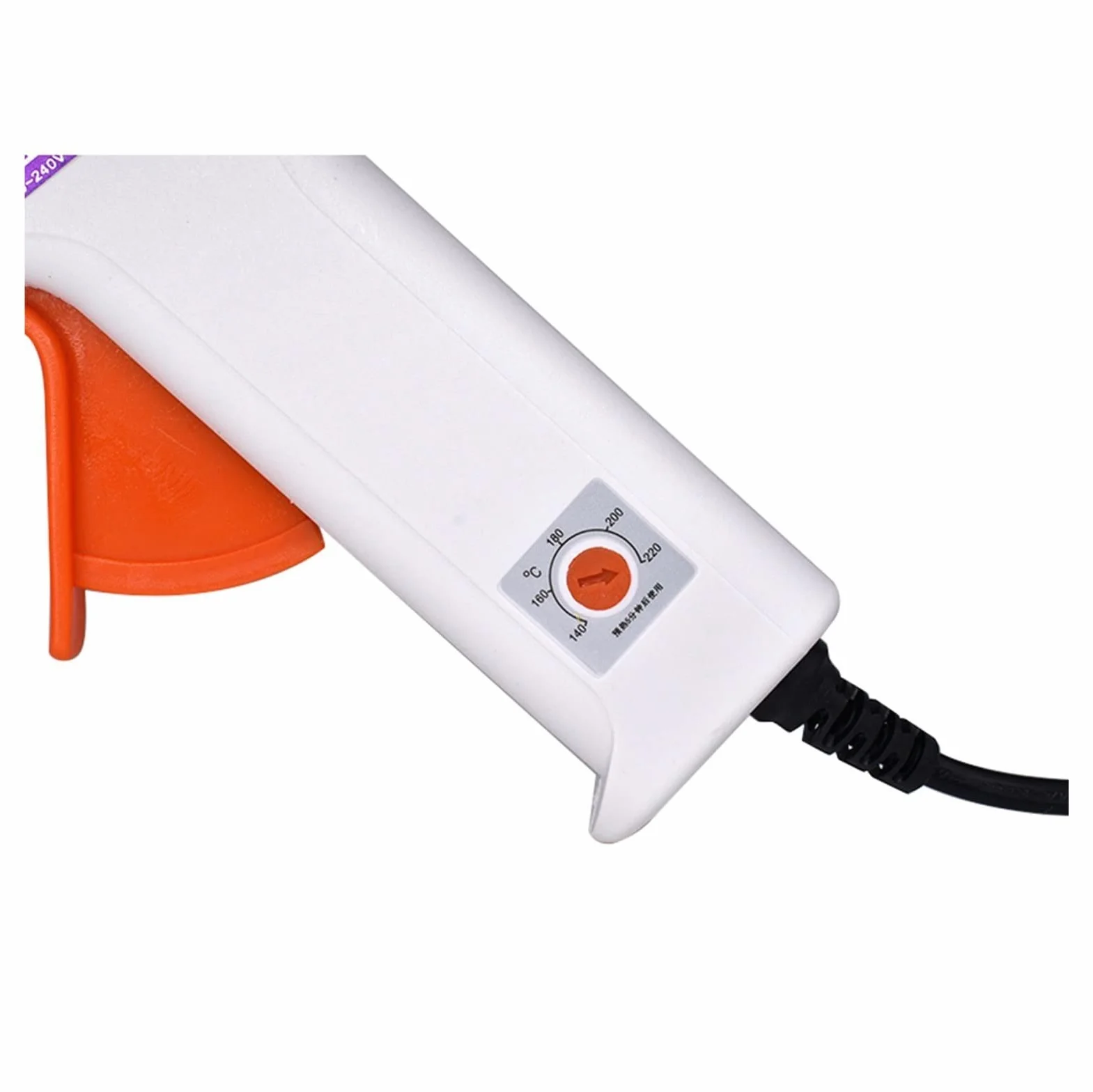 150W 100W pistolet do klejenia na gorąco z termostatem regulującym temperaturę 5 darmowych klejów w sztyfcie domu DIY produkcja przemysłowa Szybkie Nagrzewanie