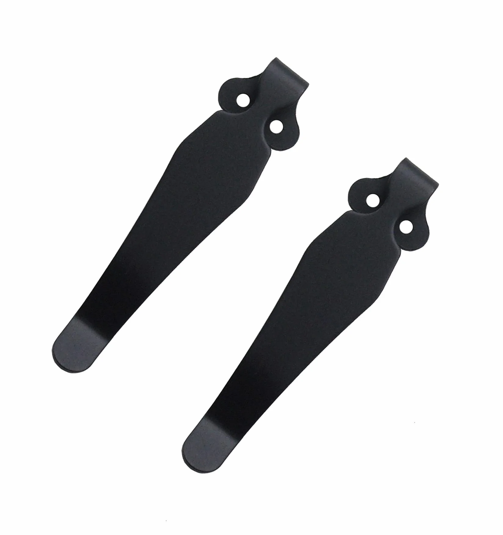 2-częściowy zestaw klipsów Deep Carry Pocket Clip zamiennik do Spyder C10 C11 C81, EDC, scyzoryk z klipsem i składanym nożem typu "zrób to sam", Kydex klipsy do talii