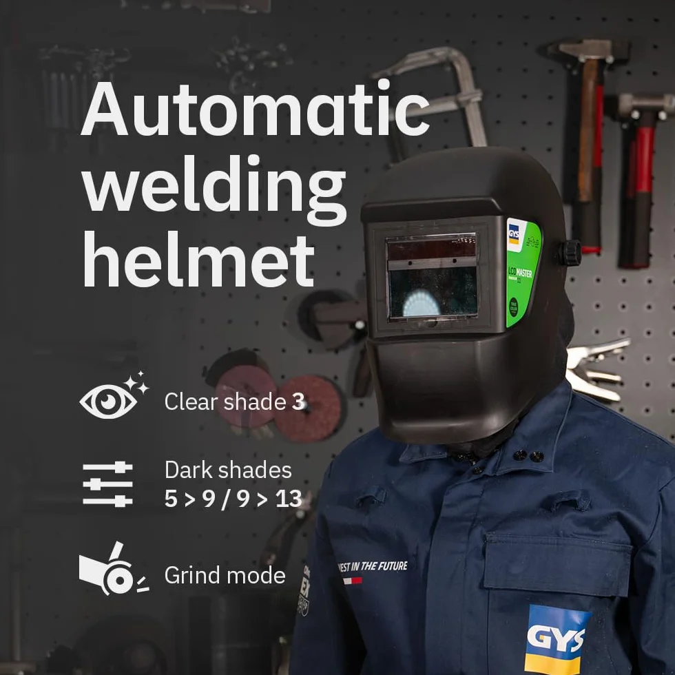 GYS Kask spawalniczy LCD Master 11, 1 sztuka, 043442