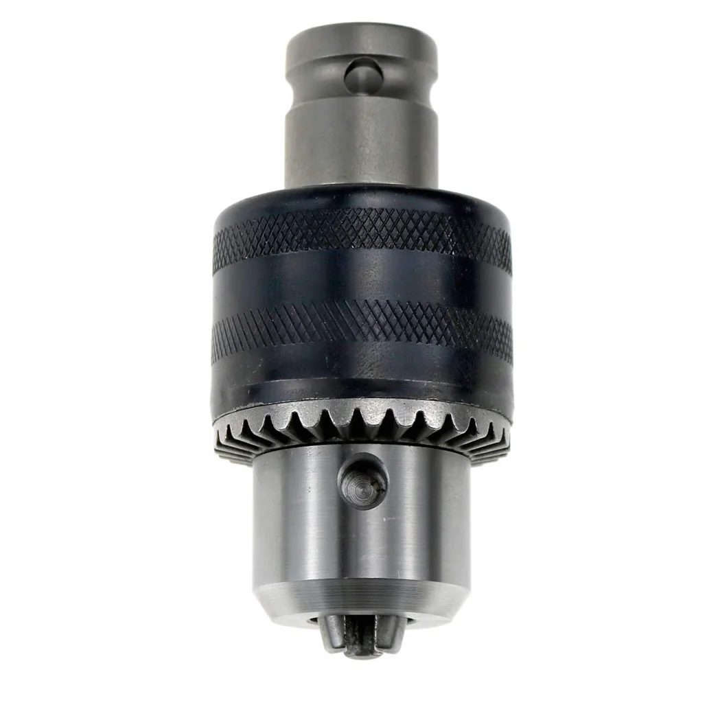Uchwyt wiertarski o pojemności 1,5 – 13 mm do pneumatycznego klucza udarowego - narzędzie konwertujące, nasadka kwadratowa 1,27 cm (1/2 cala) adapter 1/2-20 UNF Mount wolovo