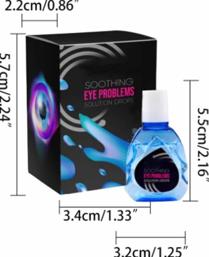 Krople do oczu na suche oczy łagodzi swędzenie 5 szt.