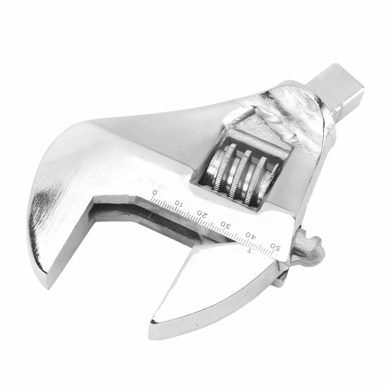 Głowica do Wymiany Klucza, Stal Wanadowa, Klucz Nastawny Klasy Przemysłowej, Narzędzie Skrętne o Dużym Rozwarciu dla Mechaników (0–48 mm / 0–1,9 cala)