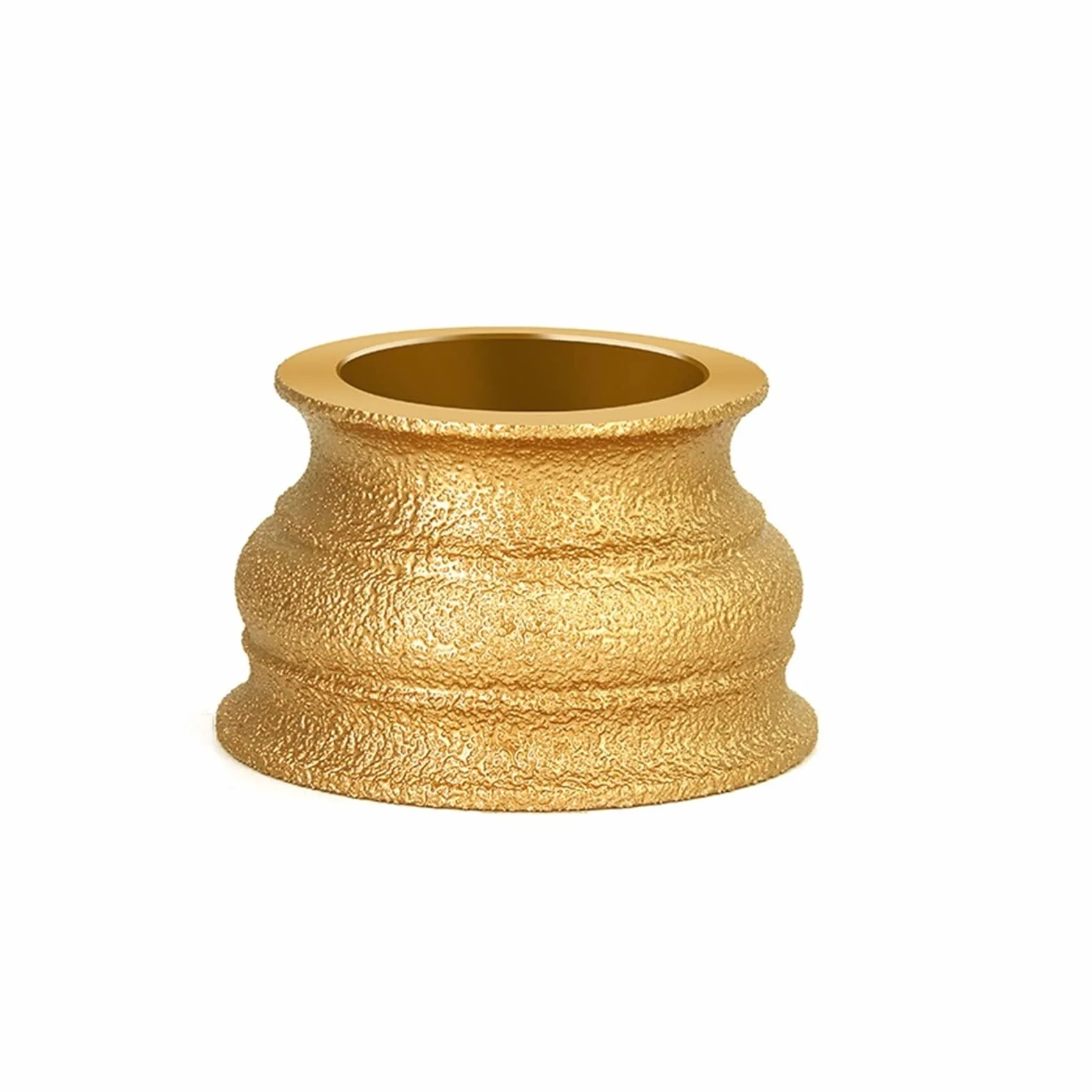 Diamentowa tarcza szlifierska Otwór o średnicy 20 mm 3 cale 75 mm lutowana na sucho ściernica diamentowa lutowana próżniowo Demi-bullnose krawędź marmurowa tarcza szlifierska(407 Shape 45mm)
