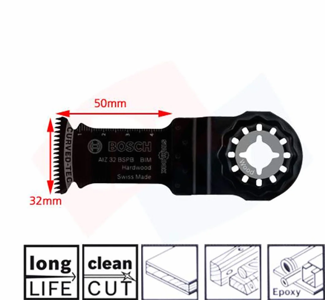 Bosch Accessories Brzeszczot Segmentowy, Szary, 5 Sztuk