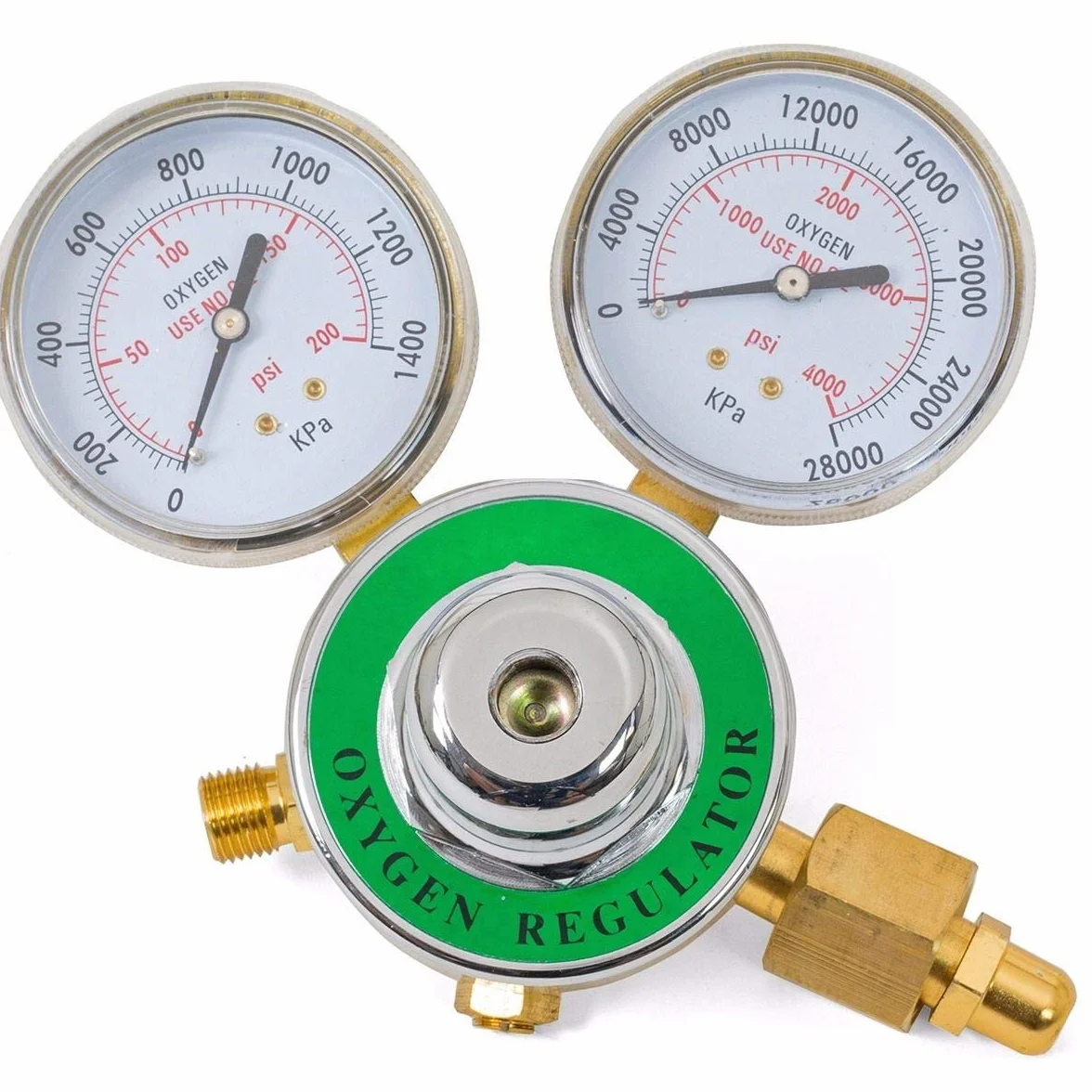 XtremepowerUS Zestaw palnika do cięcia lutowania tlenowego i acetylenowego, gazowy z 3 dyszami, zestaw regulatora węża o długości 11,5 stóp CGA 540, etui do przenoszenia gogli