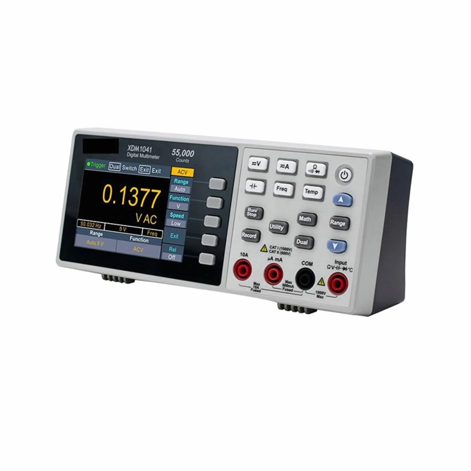 Multimetr XDM1241 XDM1041 4 1/2 Cyfrowy multimetr przenośny miernik True RMS DC/AC Prąd napięcie USB Multimetr Tester Miernik Mocna żywotność baterii(XDM1041)