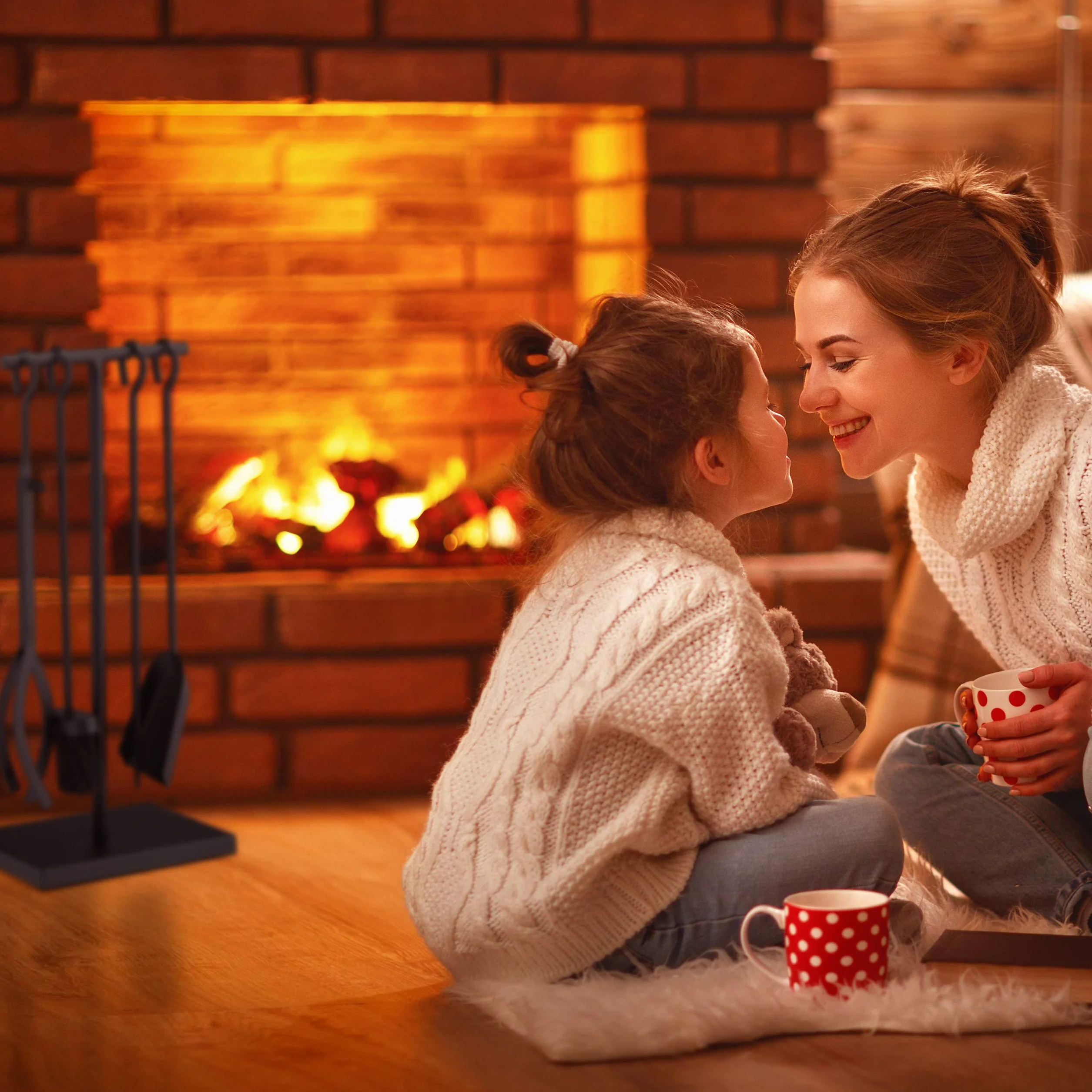 Relaxdays Zestaw kominkowy 5-częściowy czarny