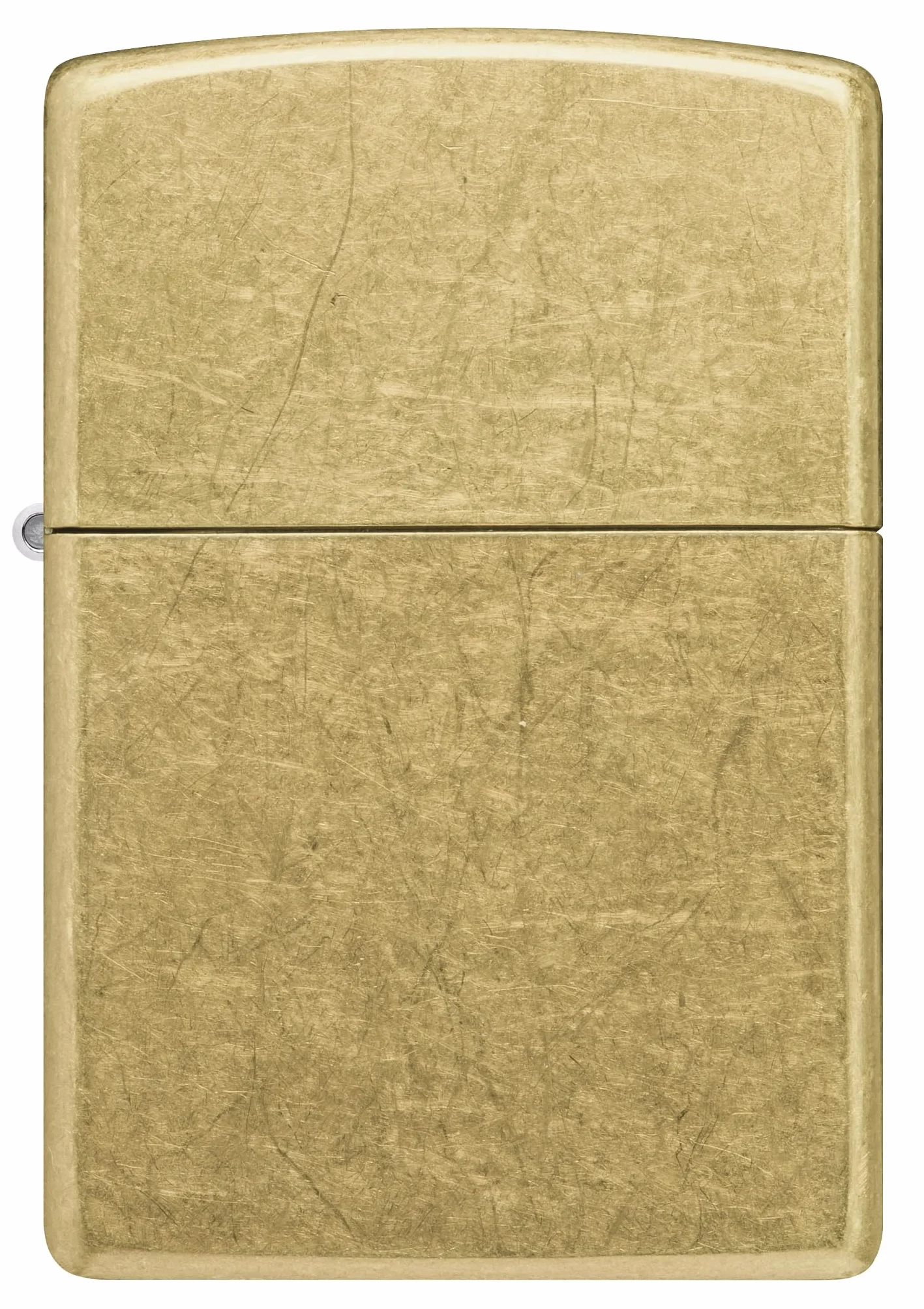 Zippo Street Brass Zapalniczka Sztormowa, Mosiądz, Model Podstawowy, do Napełniania, Wielokrotnego Użytku, Wiatroodporna Konstrukcja, Pudełko Prezentowe, Wyprodukowana w USA,