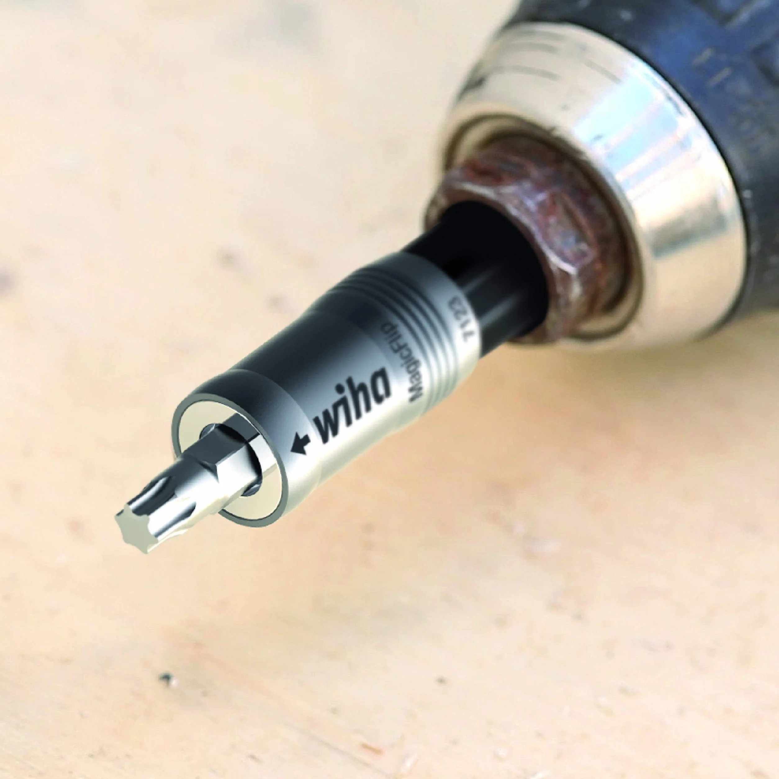 Wiha Portabits MagicFlip Force magnetyczny 1/4" 62 mm (36800) w pudełku