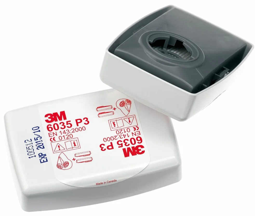 3M 6035 P3R filtr cząstek stałych, para, 10 sztuk
