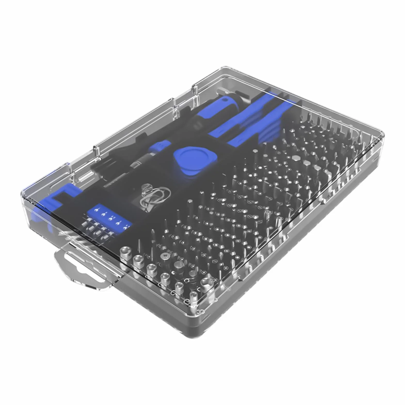 Precyzyjny Zestaw Śrubokrętów Ergonomiczne Narzędzie 160 W 1 Z Walizką | Precyzyjny Śrubokręt do Napraw Domowych do domu, warsztatu przemysłowego, telefonów, laptopów,