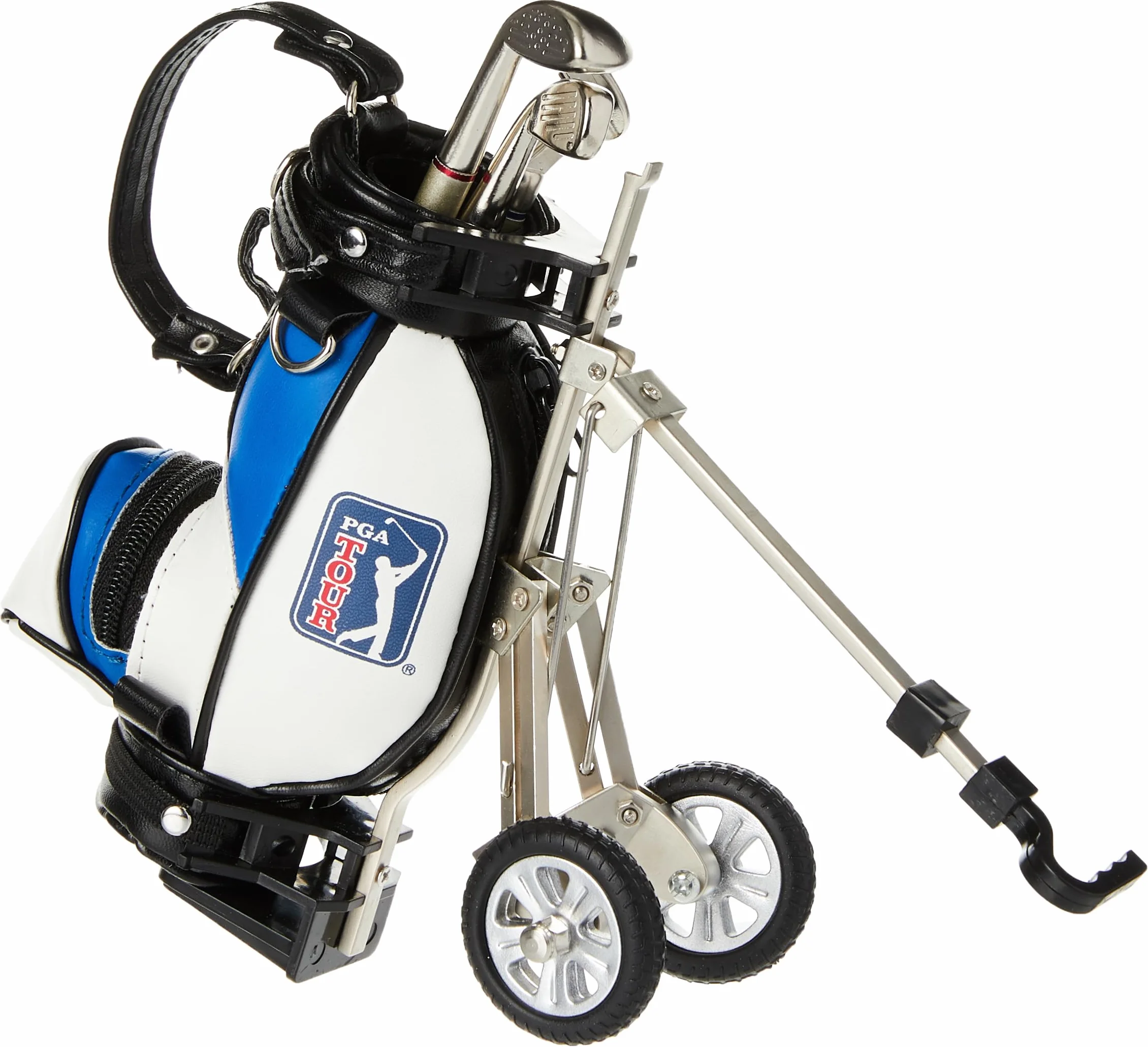 PGA TOUR Gadżet torba golfowa na biurko i długopis zestaw upominkowy, czarny