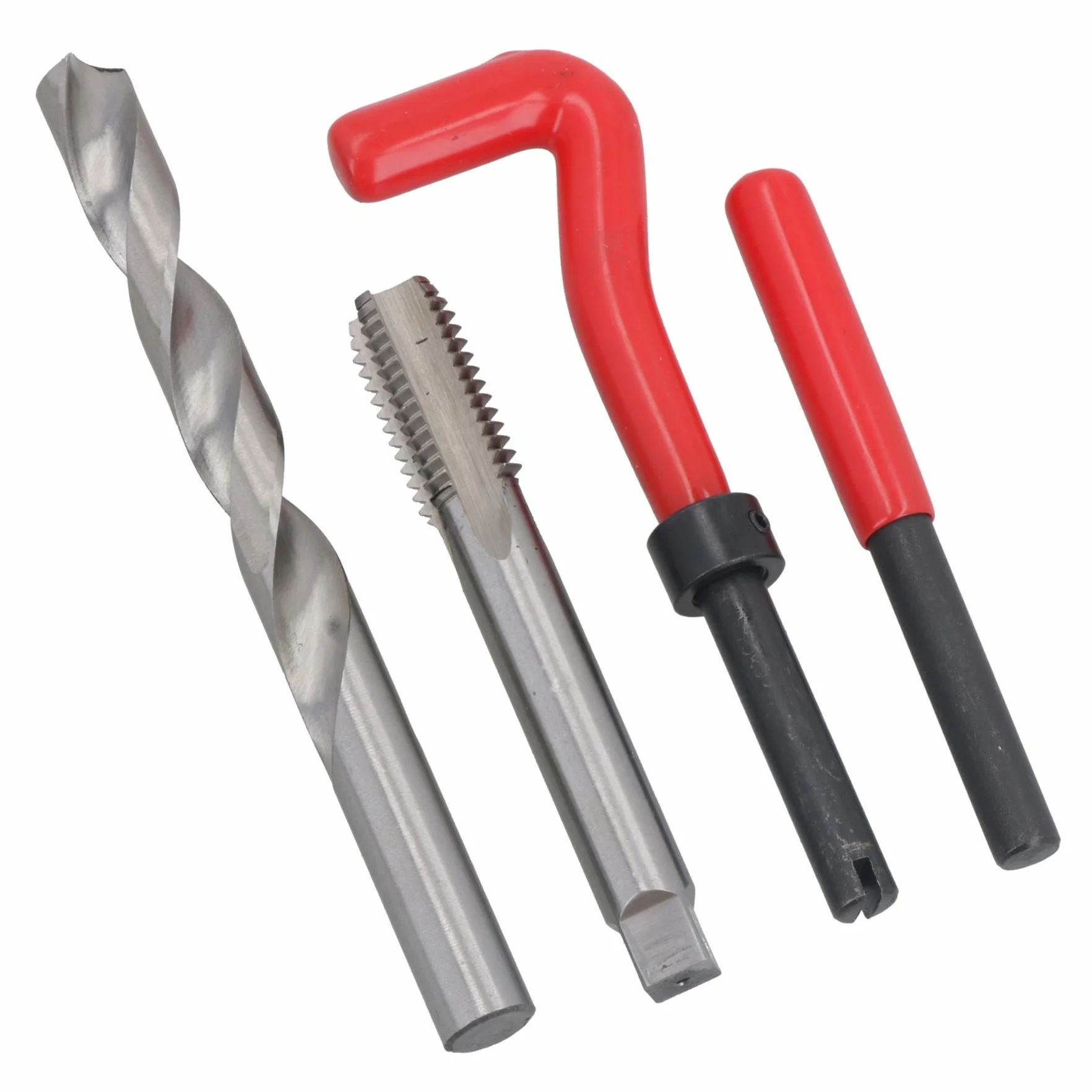 AB Tools Zestaw do naprawy gwintów 1/5.1 cm x 12 BSW Helicoil zestaw do uszkodzonych nici 14 szt