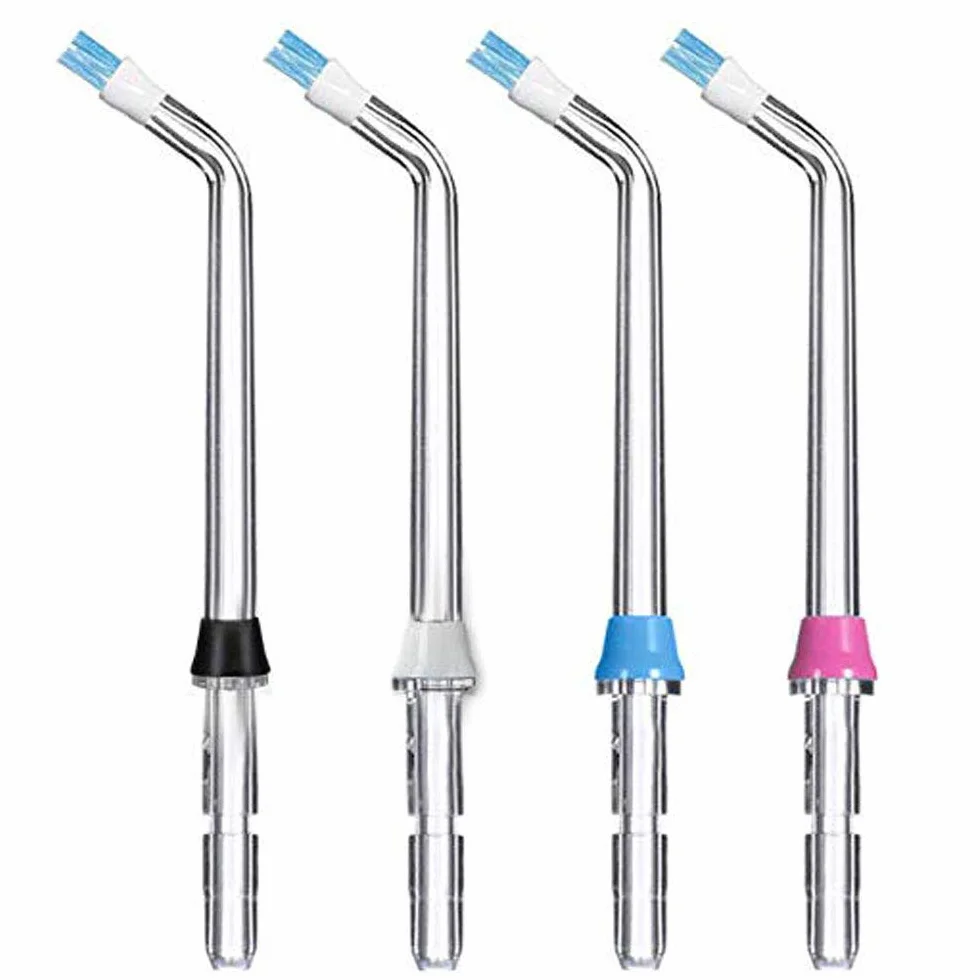 Zamienne końcówki zamienne Plaque Seeker kompatybilne z Waterpik WP-100 WP-250 WP-400 WP-660, akcesoria do dysz, akcesoria do dysz, części zamienne (4 sztuki)