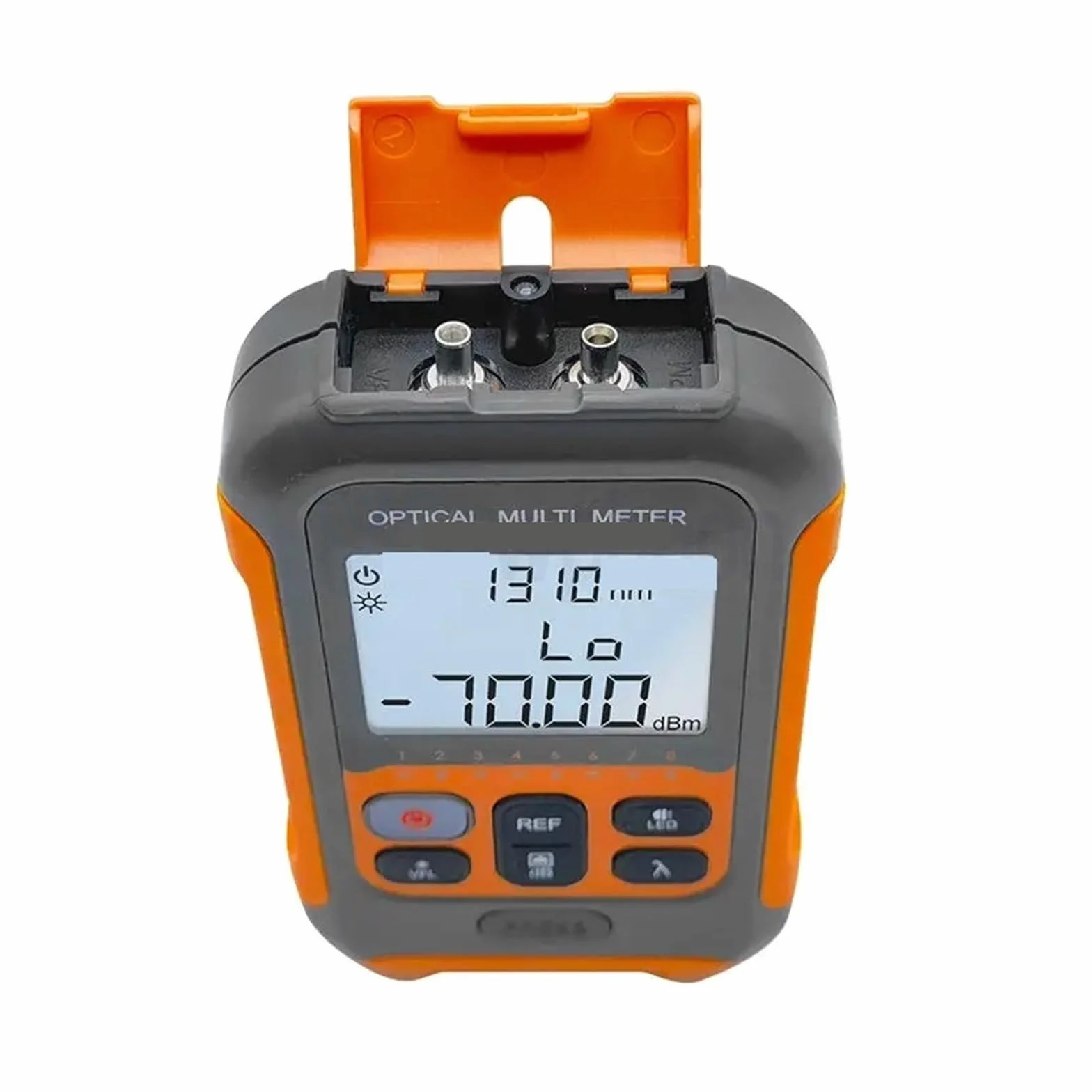 Dostosowany Mini Miernik Mocy Optycznej 4 W 1, Wizualny Lokalizator Uszkodzeń, Tester Kabli Sieciowych, Światło LED OPM VFL 10/20/30/50MW Profesjonalne narzędzie dla elektryków(30MW)