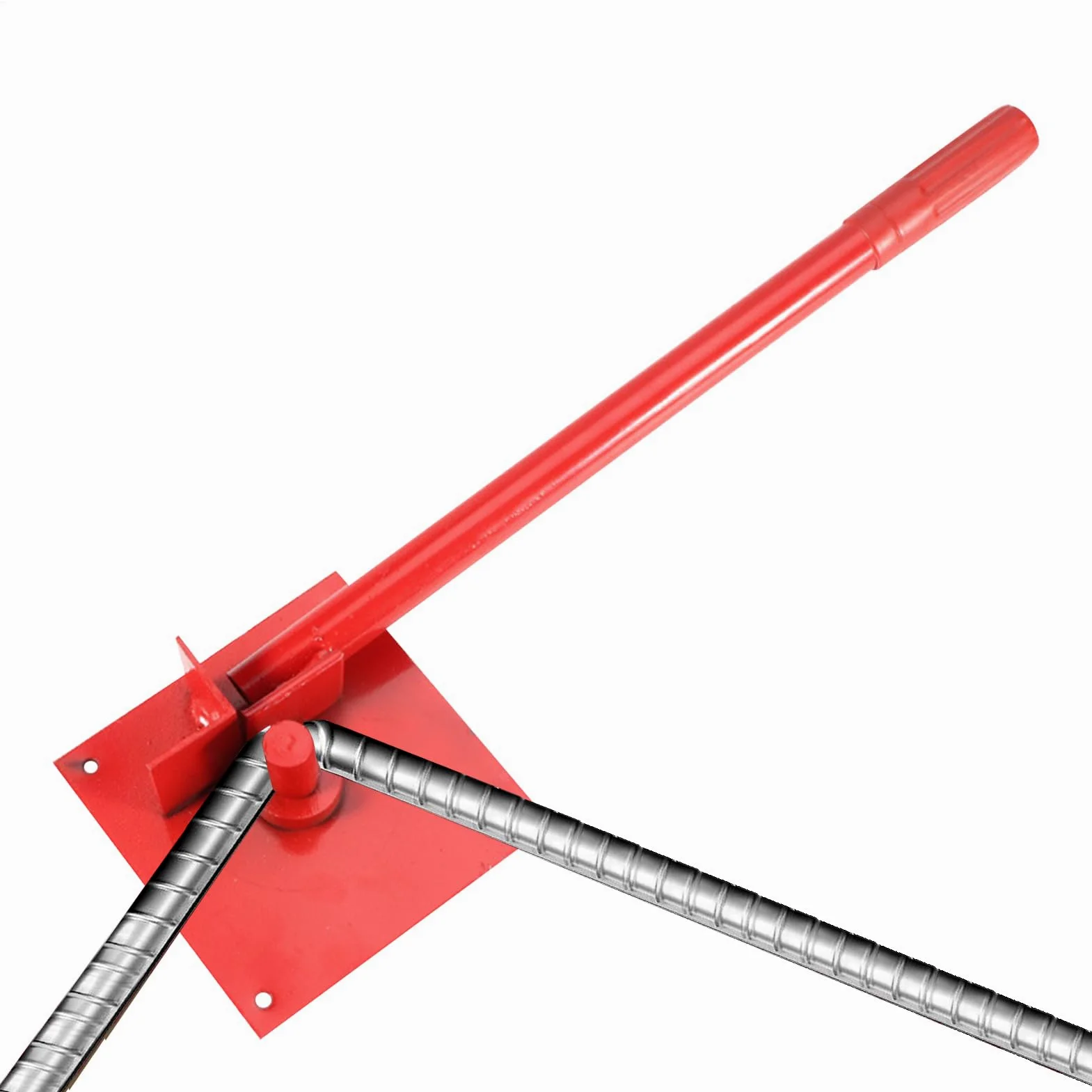 Giętarka do Prętów Ręczne Narzędzia do Gięcia | Solid Steel Lever Do Zginania Prętów Do Płaskiej Stali Ogrodzenia Taru Spawania Placu Budowy Warsztatu Obróbki Metalu