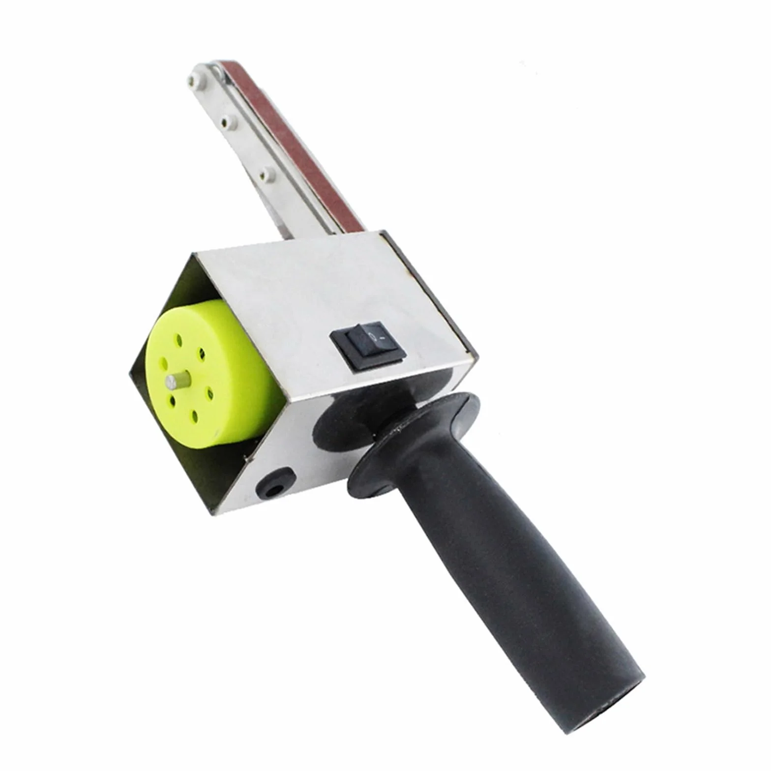 Szlifierka elektryczna Elektryczna szlifierka taśmowa szlifierka kątowa Mini DIY szlifowanie elektryczne szlifierka narzędzia 330x10MM pasy ścierne Wysoka prędkość, cichsza(795)