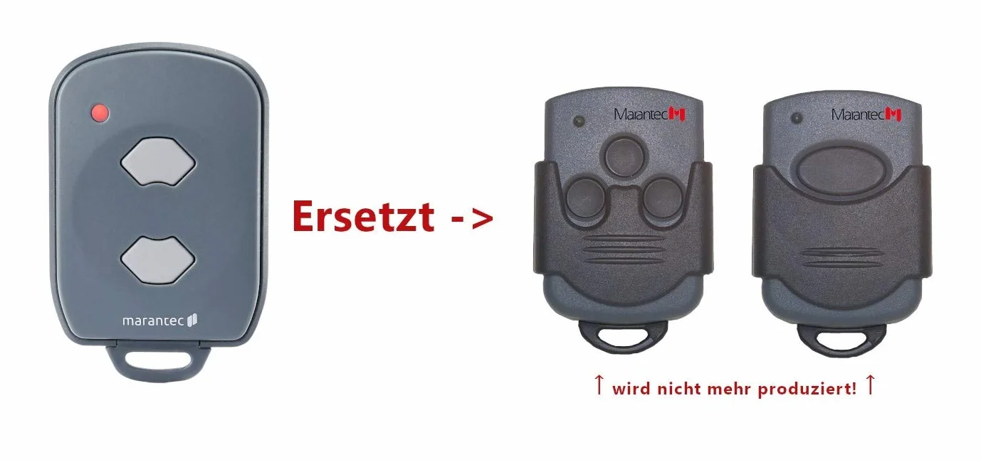 Marantec Cyfrowy 392 mini nadajnik ręczny 868 MHz następca Digital 302 313 321 pilot zdalnego sterowania otwieracz bramy garażowej