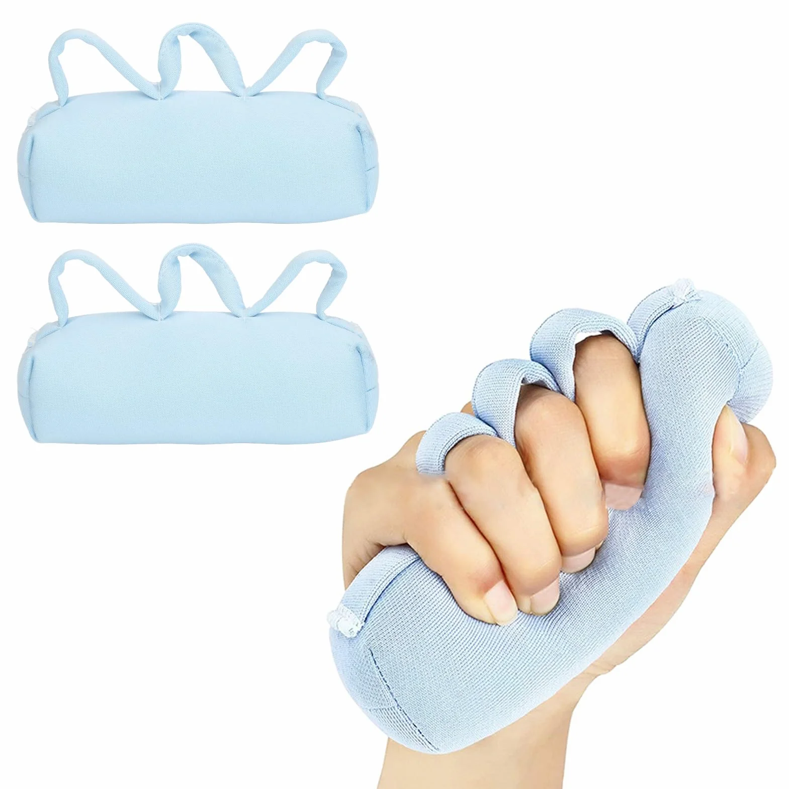 Palm Grip poduszka do przykurczu dłoni, odporna na pot, 2 sztuki