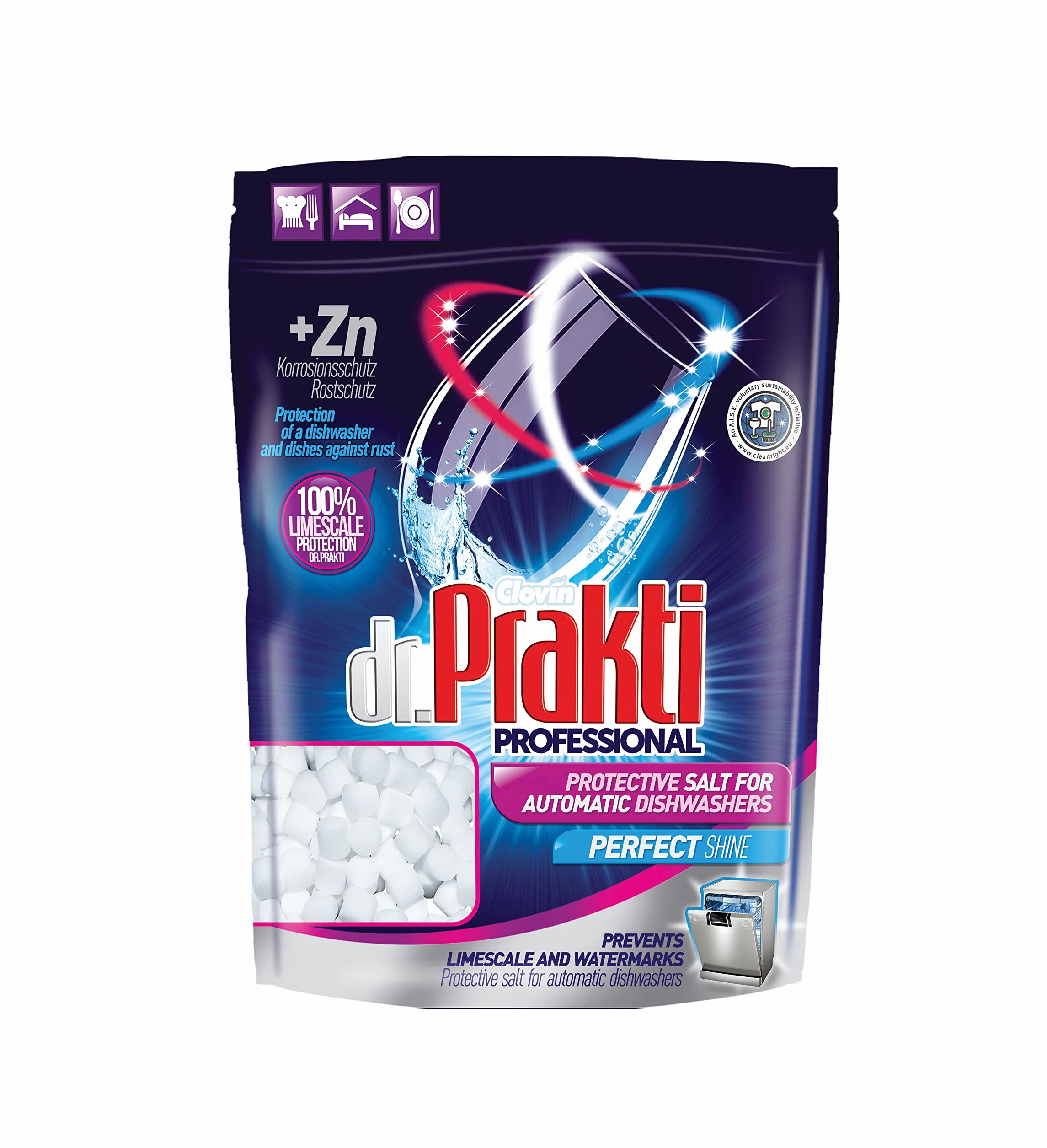Dr.Prakti Professional Sól do Zmywarki, 1.5 kg