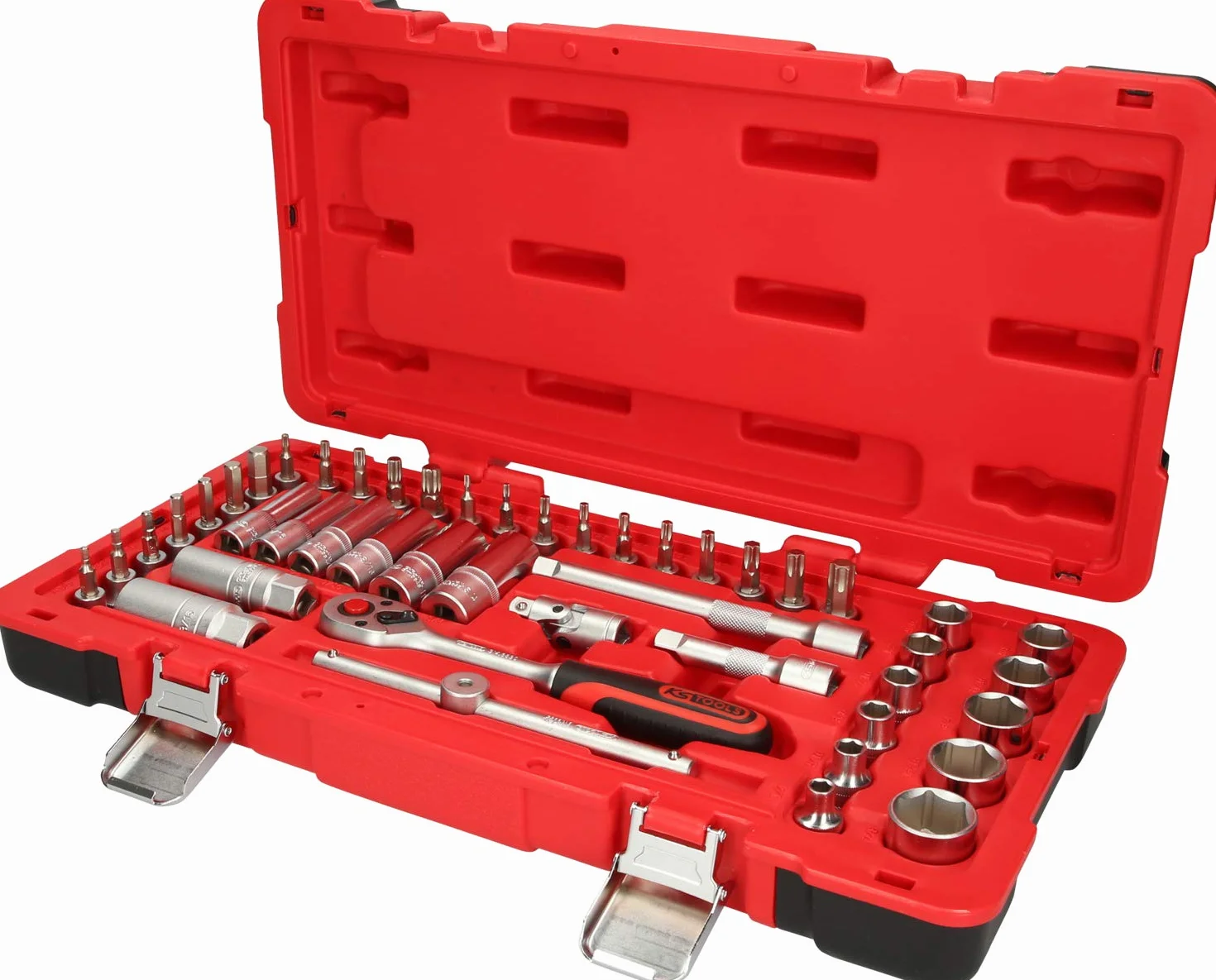 KS Tools 951.0646 3/8" Zestaw kluczy nasadowych, 46-szt