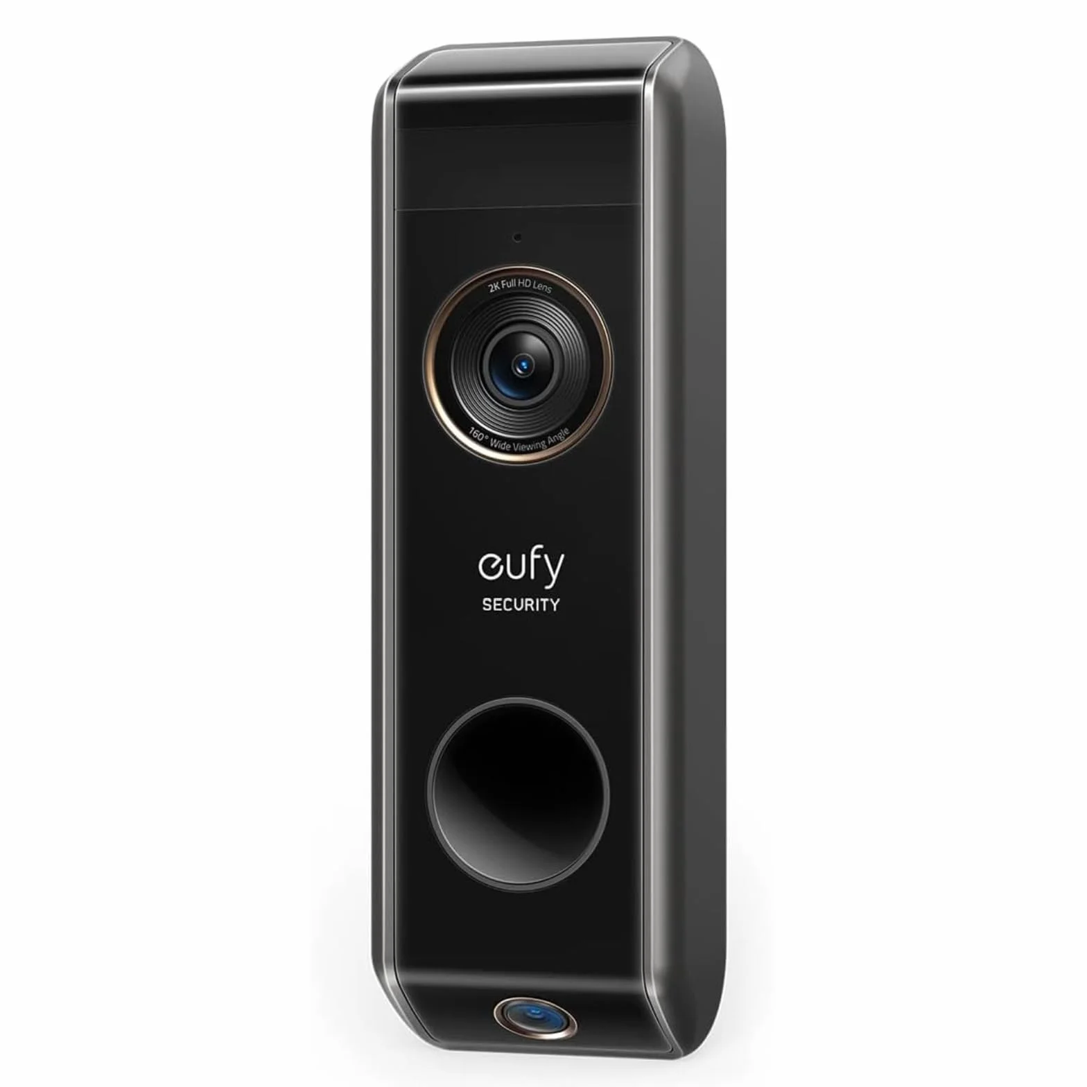 eufy Security Video Doorbell S330 Dual Camera (z baterią), dodatkowa kamera, dzwonek do drzwi zasilany akumulatorem, czujnik ruchu, rozpoznawanie paczek, 2K HD, bezpłatne użytkowanie