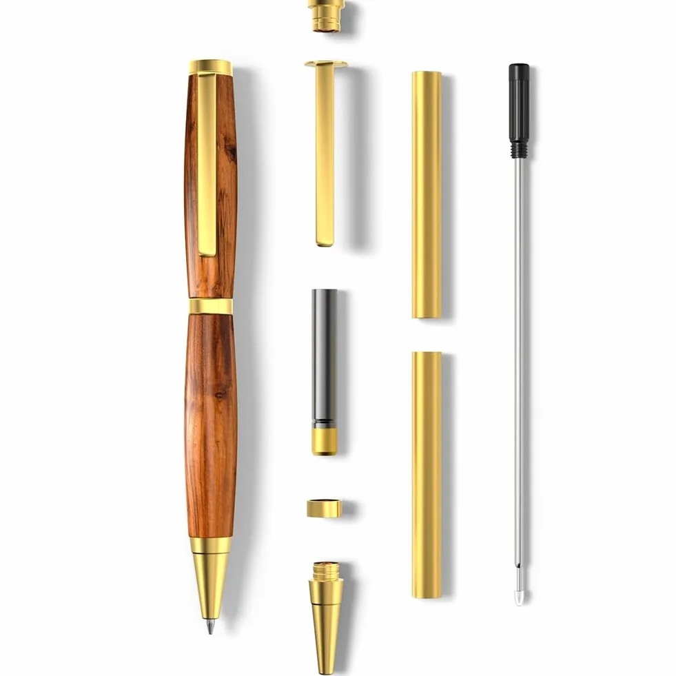 Zestaw Slimline Twist Pen Supplies, 10 sztuk, atrament czarny, do projektów DIY Coppe
