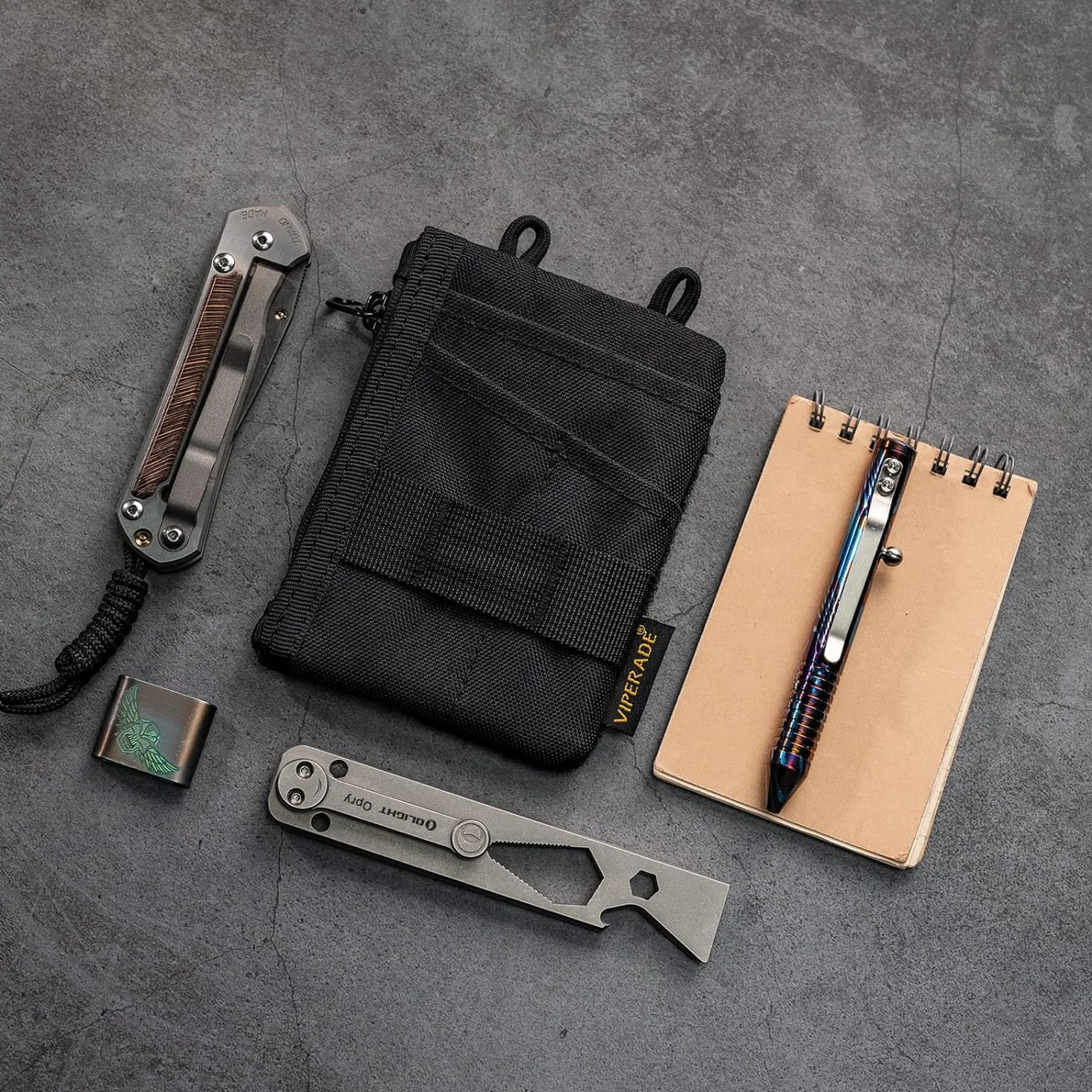VIPERADE VE18-S mała torba EDC Mini Pocket Pouch Tool Organizer 6 kieszeni
