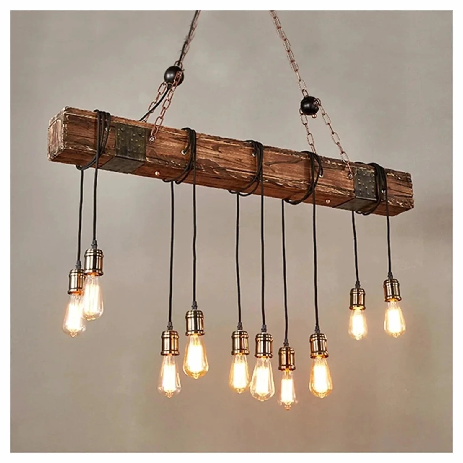 Drewniane, przemysłowe lampy wiszące, restauracja, kawiarnia, jadalnia, retro, drewniana lampa wisząca, oświetlenie wewnętrzne, lampy wiszące