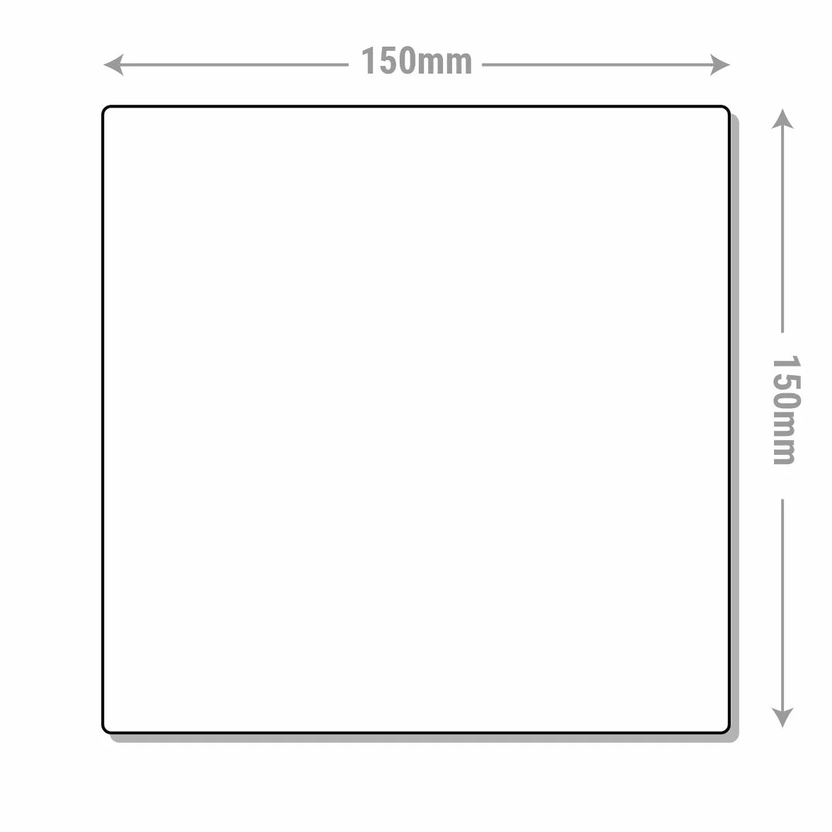 Znak toaletowy VSafety General Door-Gents - 150 mm x 150 mm - samoprzylepny efekt lu