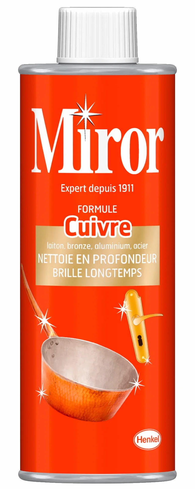 Miror Środek do czyszczenia metali - miedź, mosiądz, brąz, aluminium i stal - kanister 250 ml