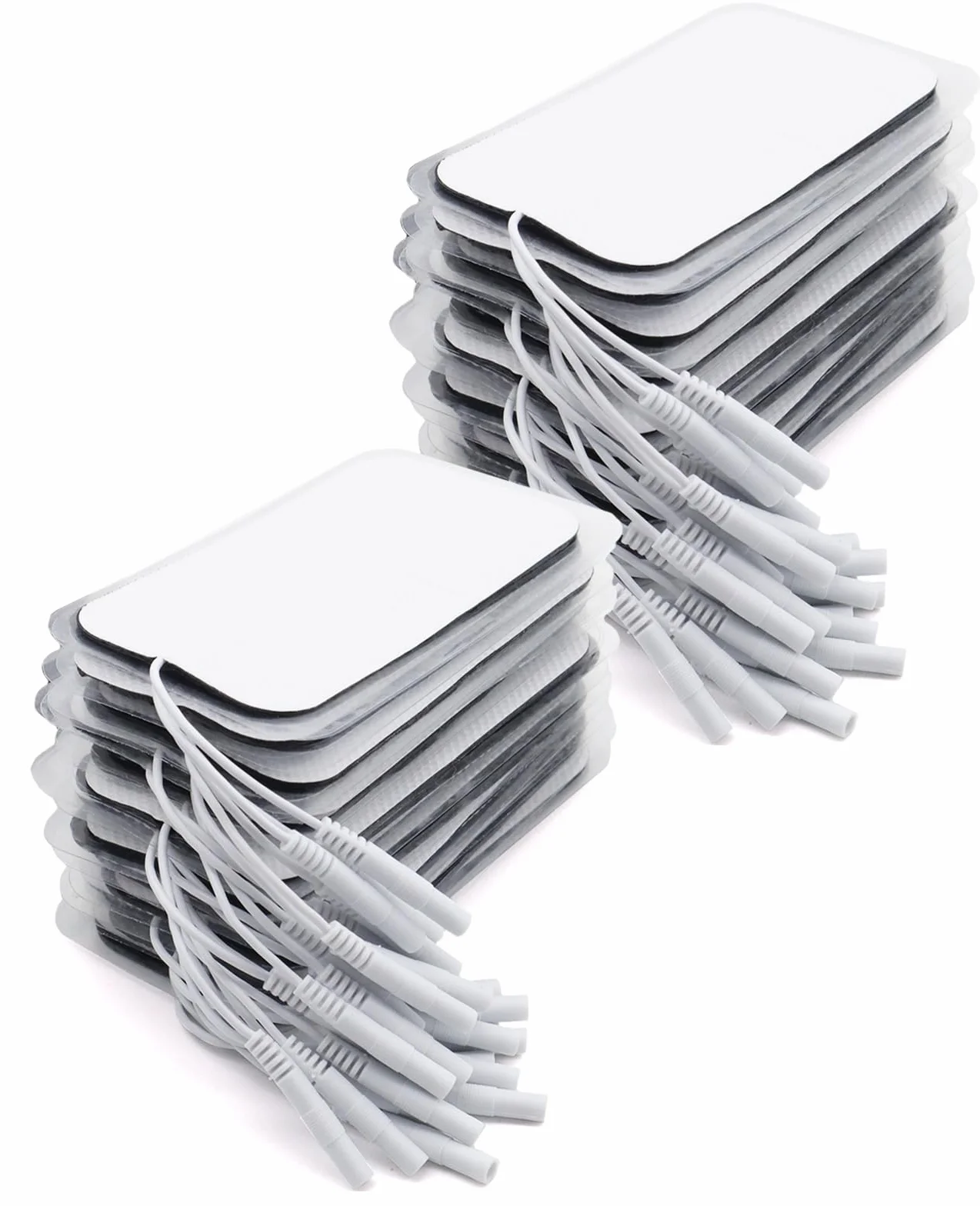 30 sztuk podkładek elektrod Tens 10 x 5 cm 2 mm Pin samoprzylepne elektrody Tens zamiennik urządzenia
