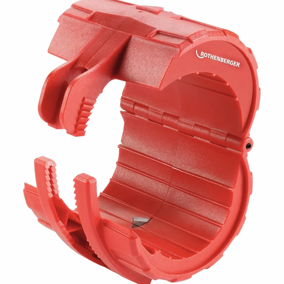 ROTHENBERGER ROCUT Plastic Pro przecinak do rur z tworzywa sztucznego, średnica obszaru roboczego 40 mm – 50 mm, 1000003106 | obcinak do rur, rura z tworzywa sztucznego