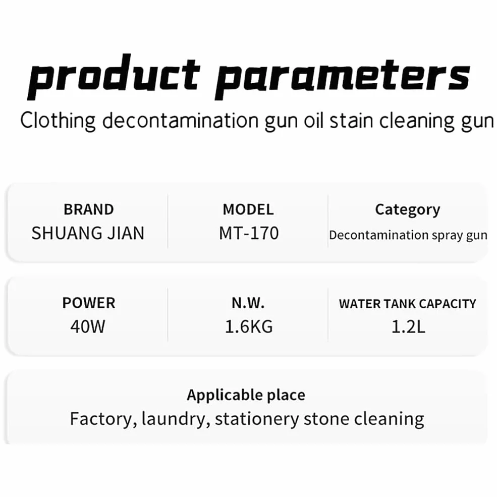 Elektryczny Pistolet Do Usuwania Plam Z Tekstyliów, 40 W, Pistolet Natryskowy Do Czyszczenia Tekstyliów Z Regulacją Ciśnienia, Pistolet Czyszczący Z Regulowaną Dyszą Zaginaną, Wysokociśnieniowy