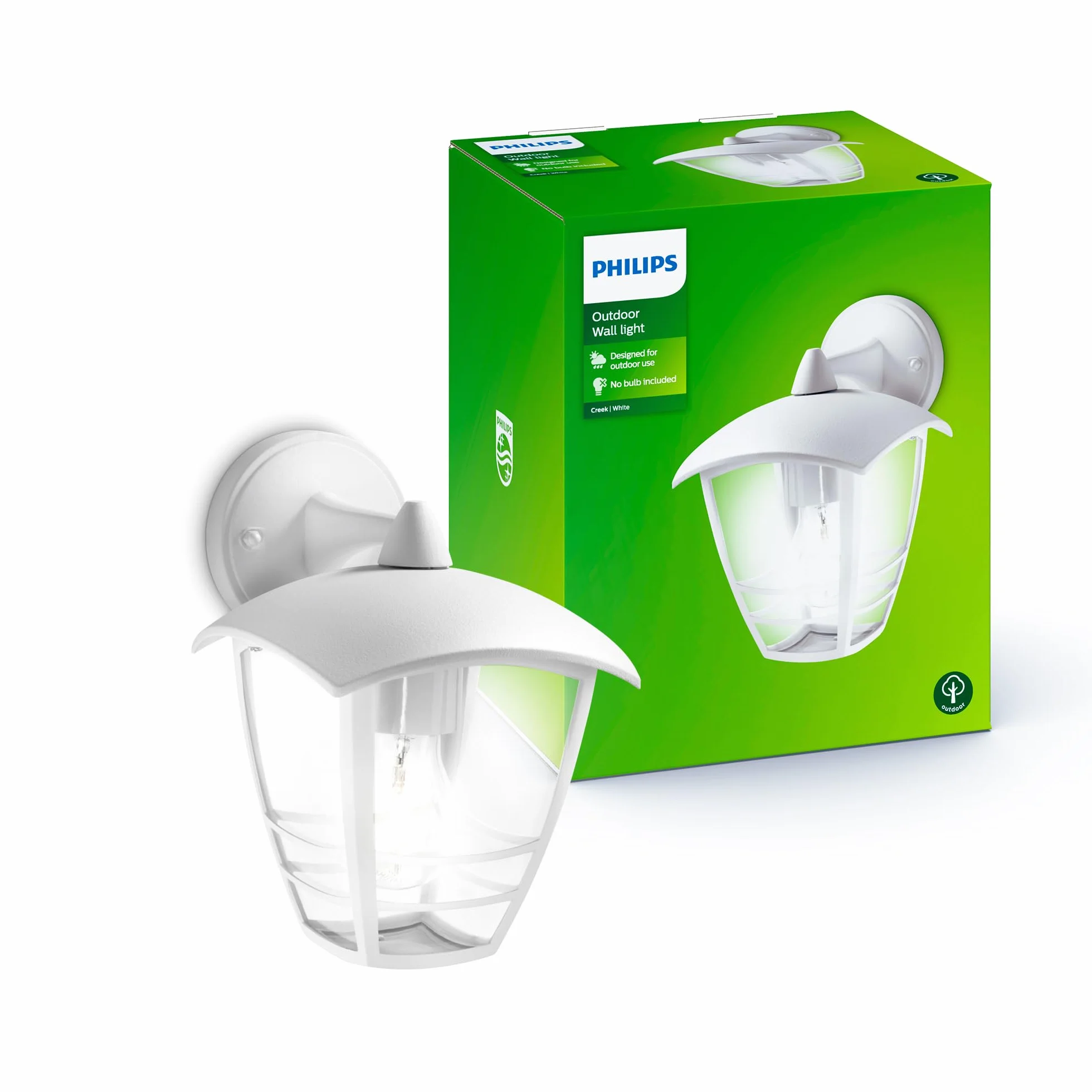 Philips My Garden Creek Lampa Ogrodowa Aluminium Biały 24 cm