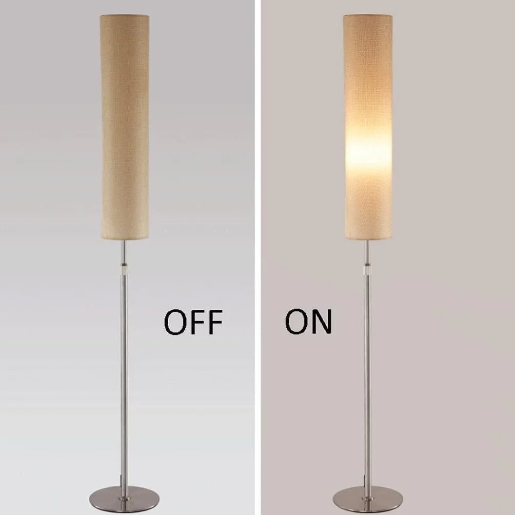 Lampka Do Czytania Nowoczesna Lampa Podłogowa Ze Stali Nierdzewnej. Lampa O Wysokim Słupie Z Regulacją Wysokości. Lampka Do Czytania. Salon. Sypialnia PłYnna Jasność(A)