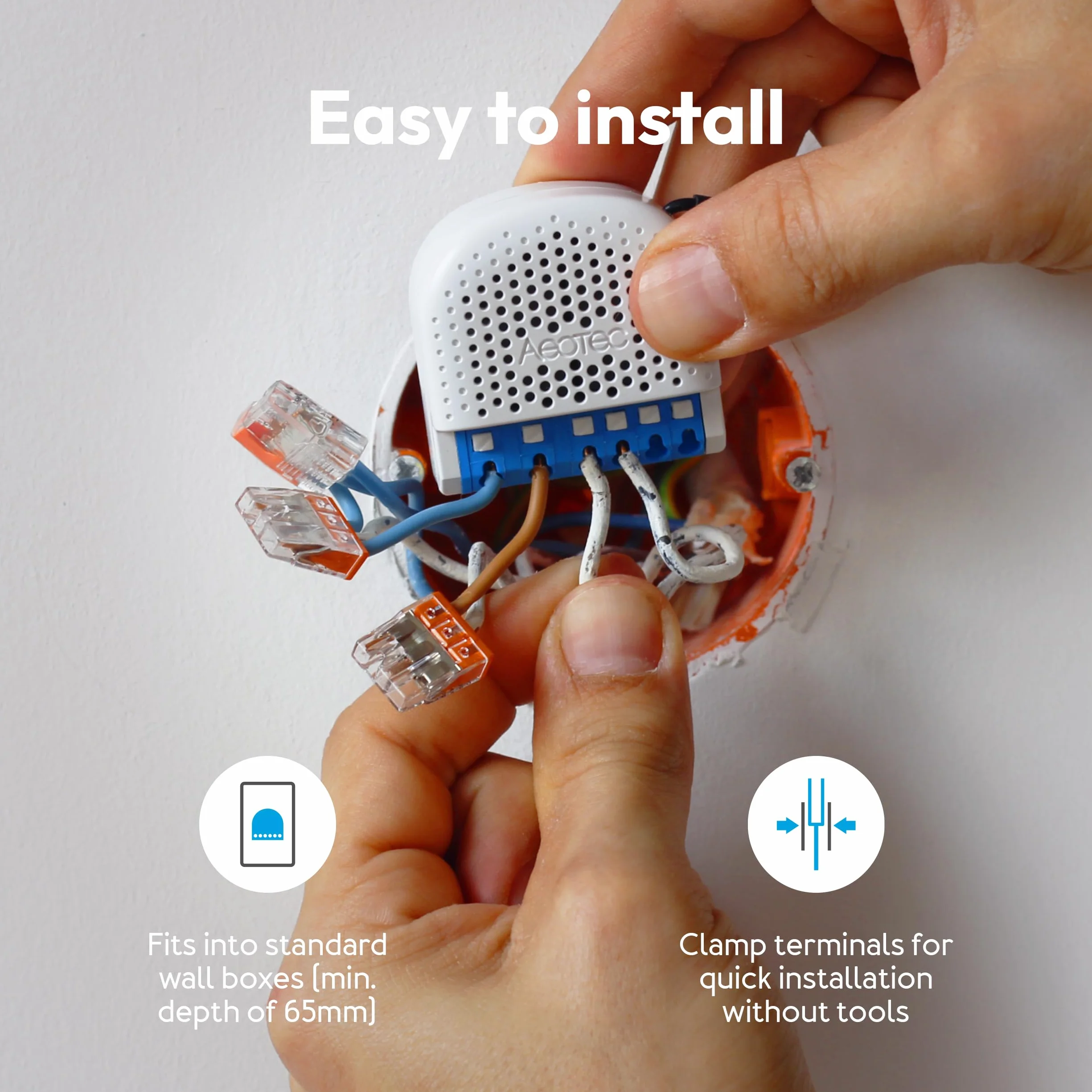 Aeotec Pico Shutter – inteligentne sterowanie roletą, bramy rzymskie, markizy lub bramy garażowe, Zigbee, HomeAssistant, sterowanie sceną, repeater, wymagany koncentrator, Works-with-SmartThings,
