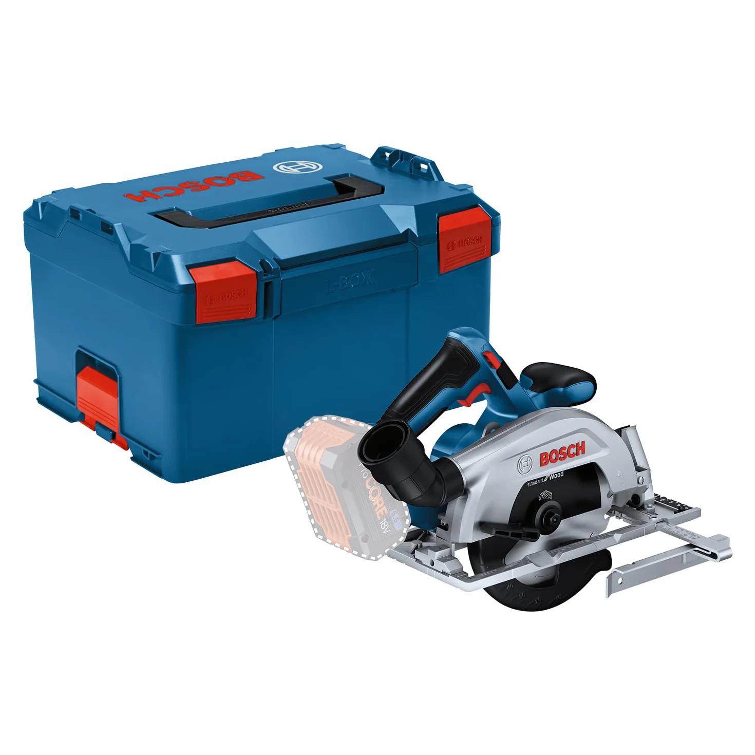 Bosch Professional Gks 18 V 57-2 Pilarka Tarczowa, Niebieski/Czarny, 18 V